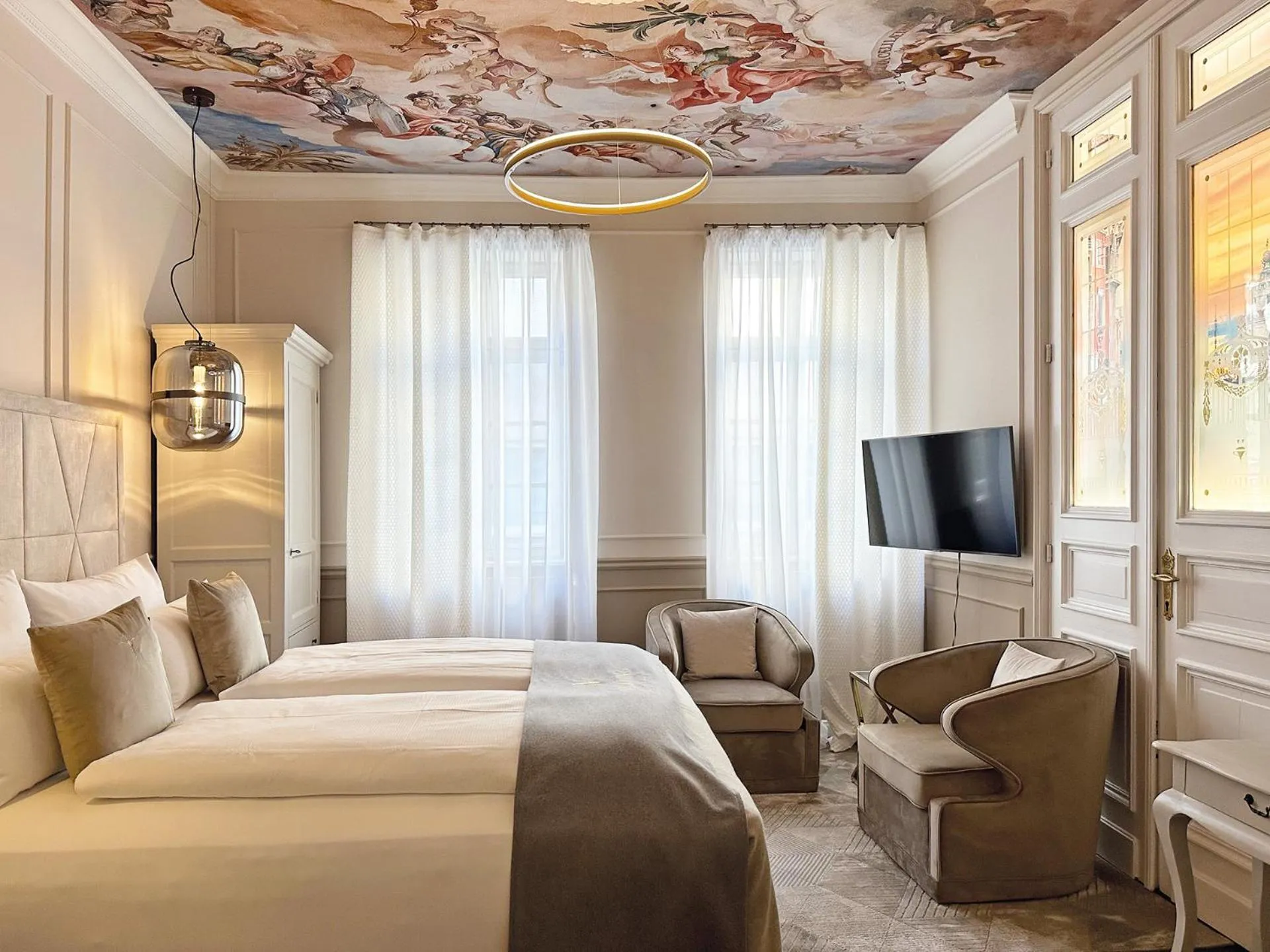 Bed in Boutique-Hotel Stadtvilla Hodes