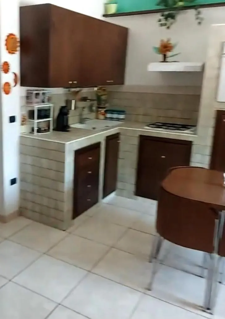 Kitchen or kitchenette in Casale di Pesche