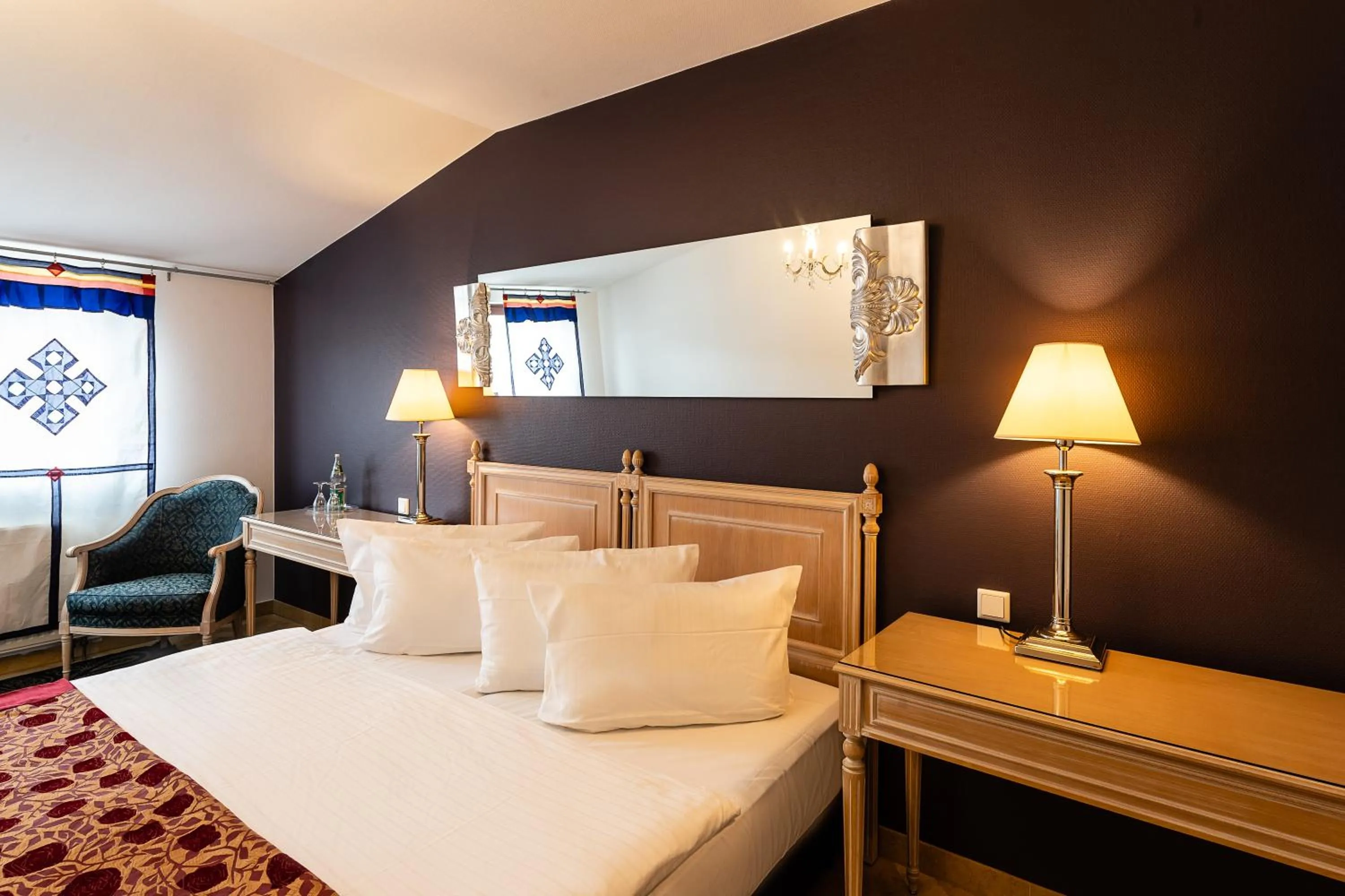 Photo of the whole room, Bed in Sebnitzer Hof by STEIGER Hotels