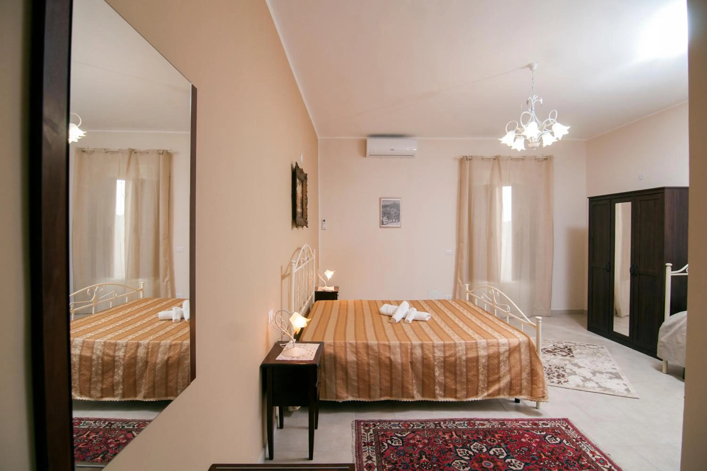 Bed in B&B Ruggero I di Sicilia