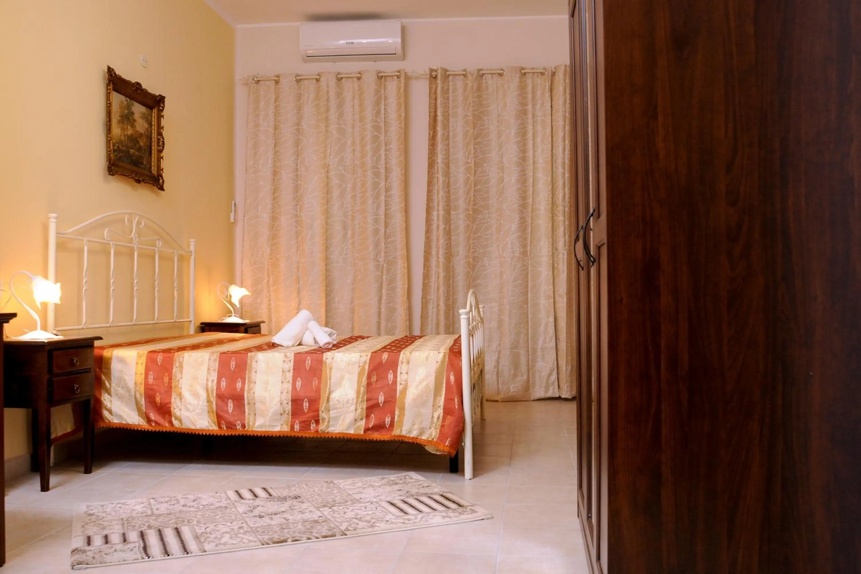 Bed in B&B Ruggero I di Sicilia