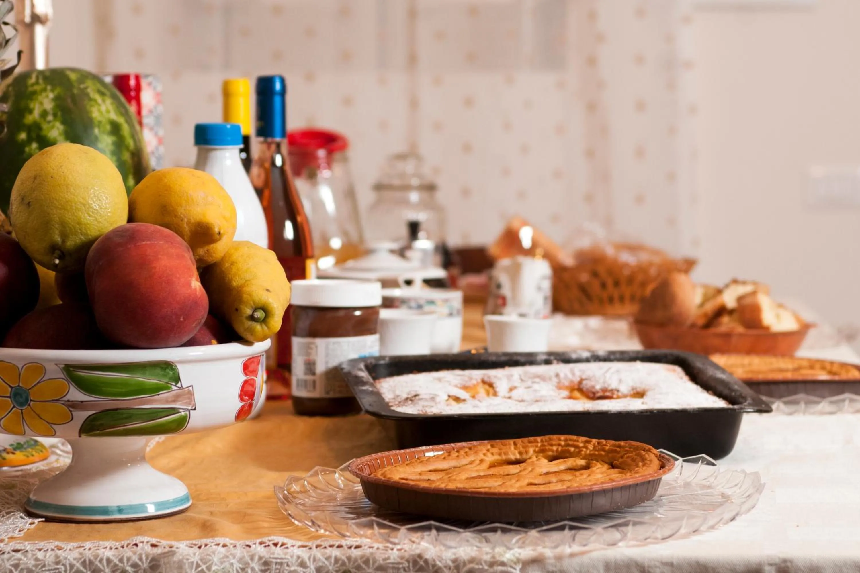 Breakfast in B&B Ruggero I di Sicilia