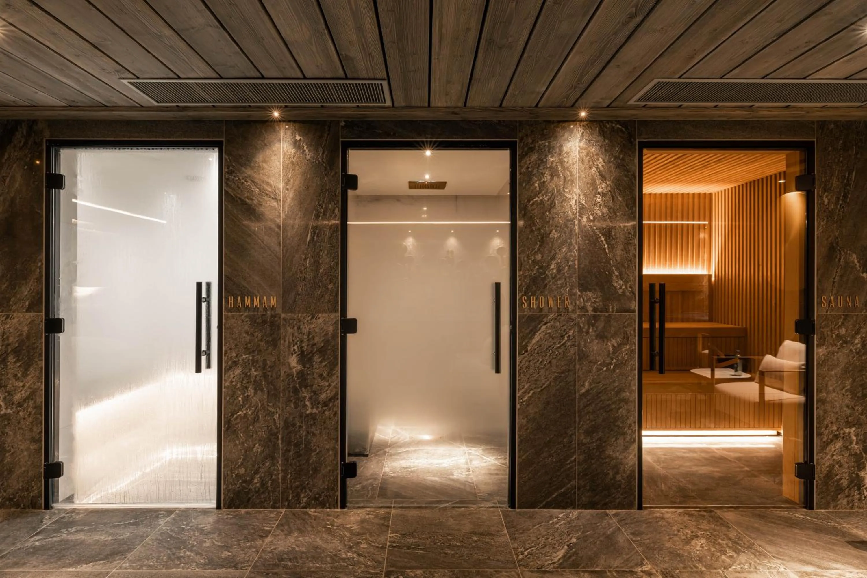 Sauna in Hotel Le K2 Chogori