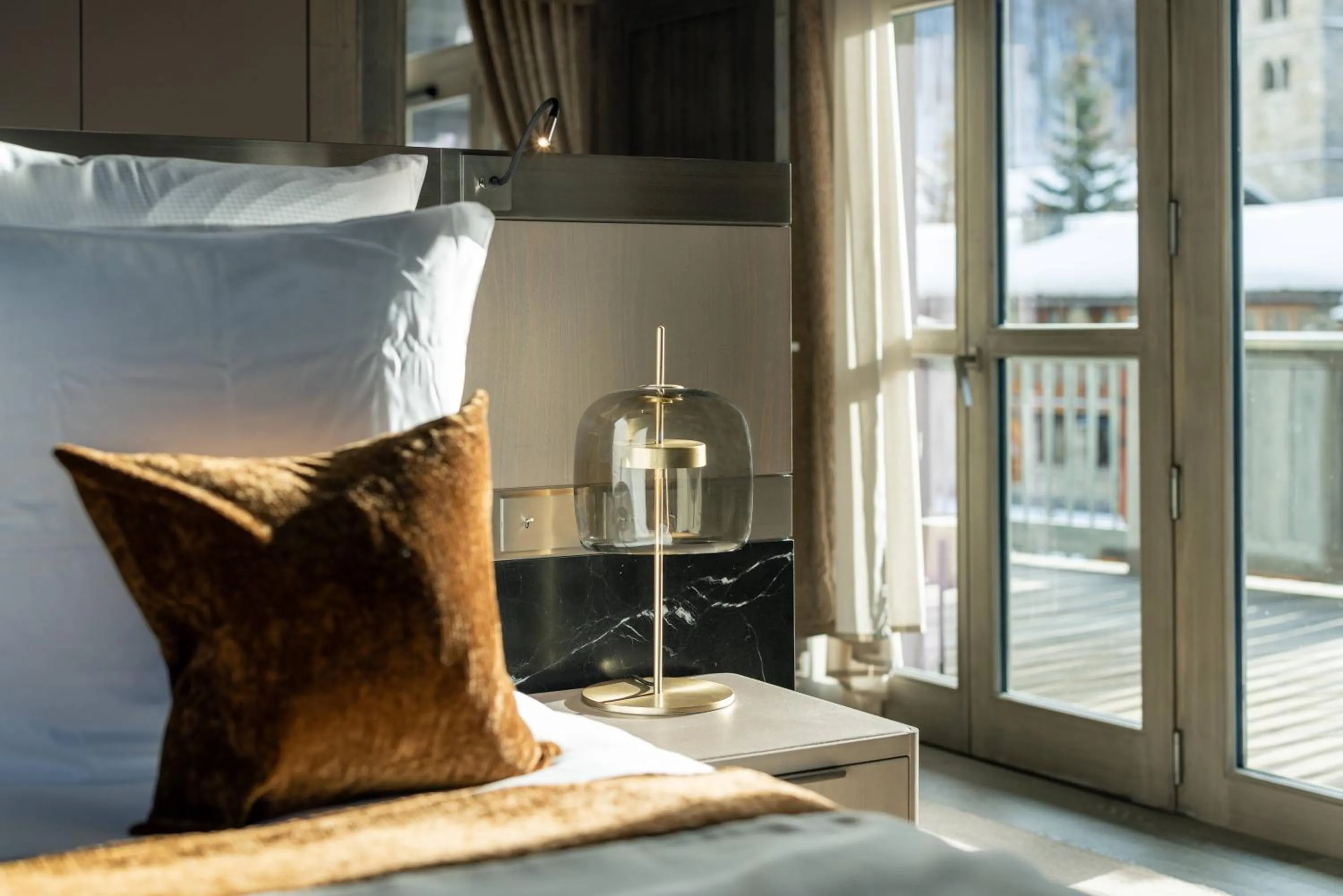 Bedroom, Bed in Hotel Le K2 Chogori