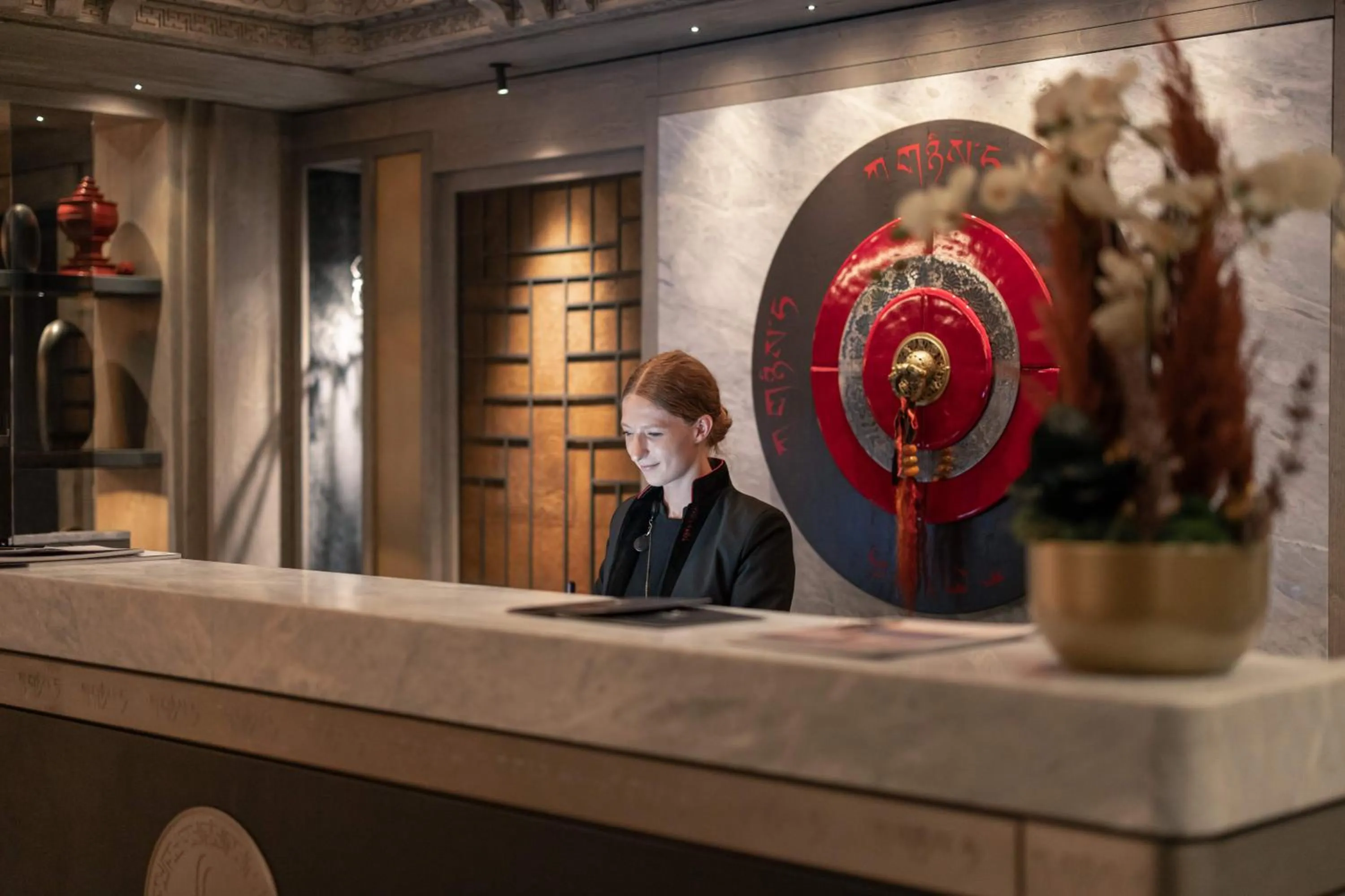 Lobby or reception in Hotel Le K2 Chogori