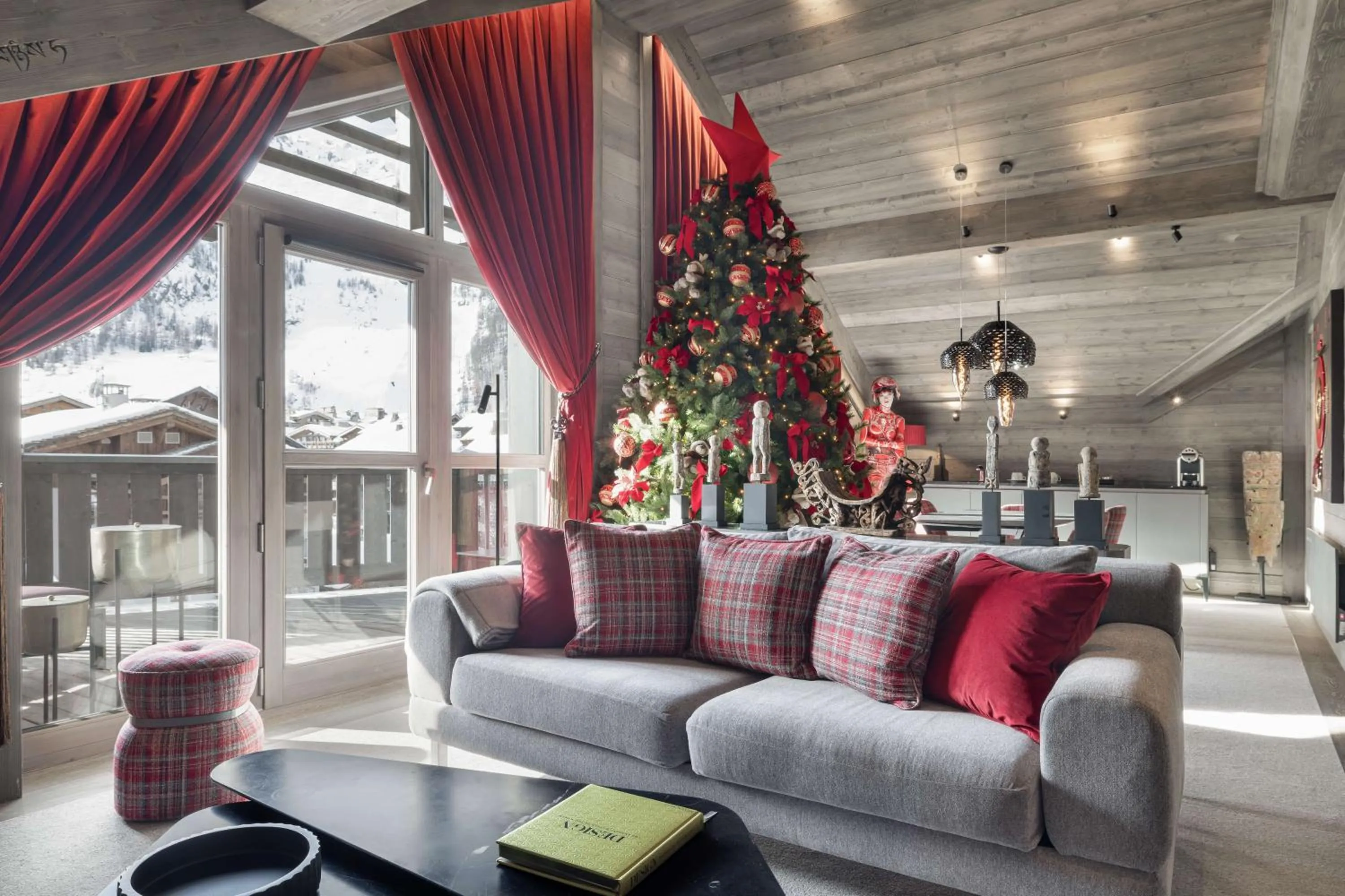 Living room in Hotel Le K2 Chogori