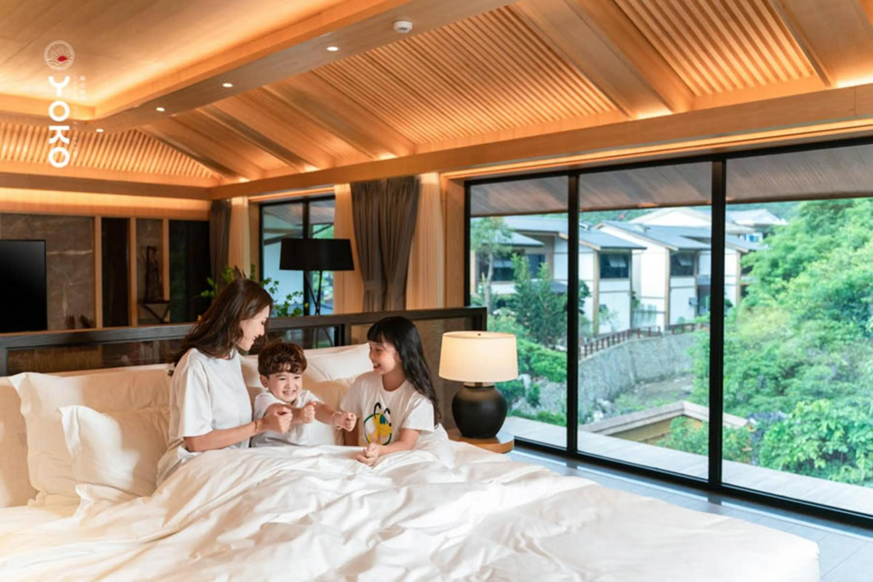 Bedroom, Bed in Yoko Onsen Quang Hanh