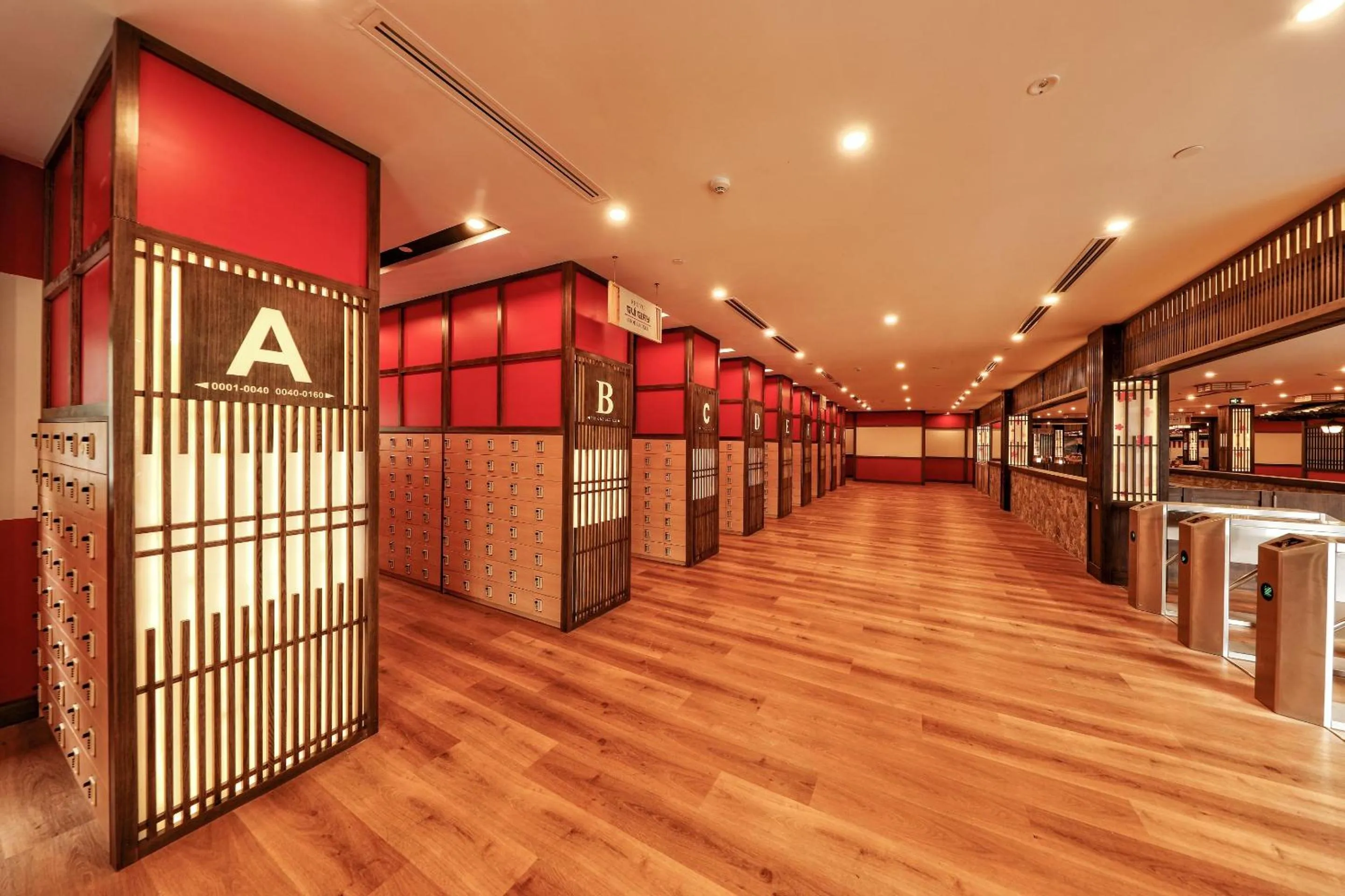 Area and facilities in Yoko Onsen Quang Hanh