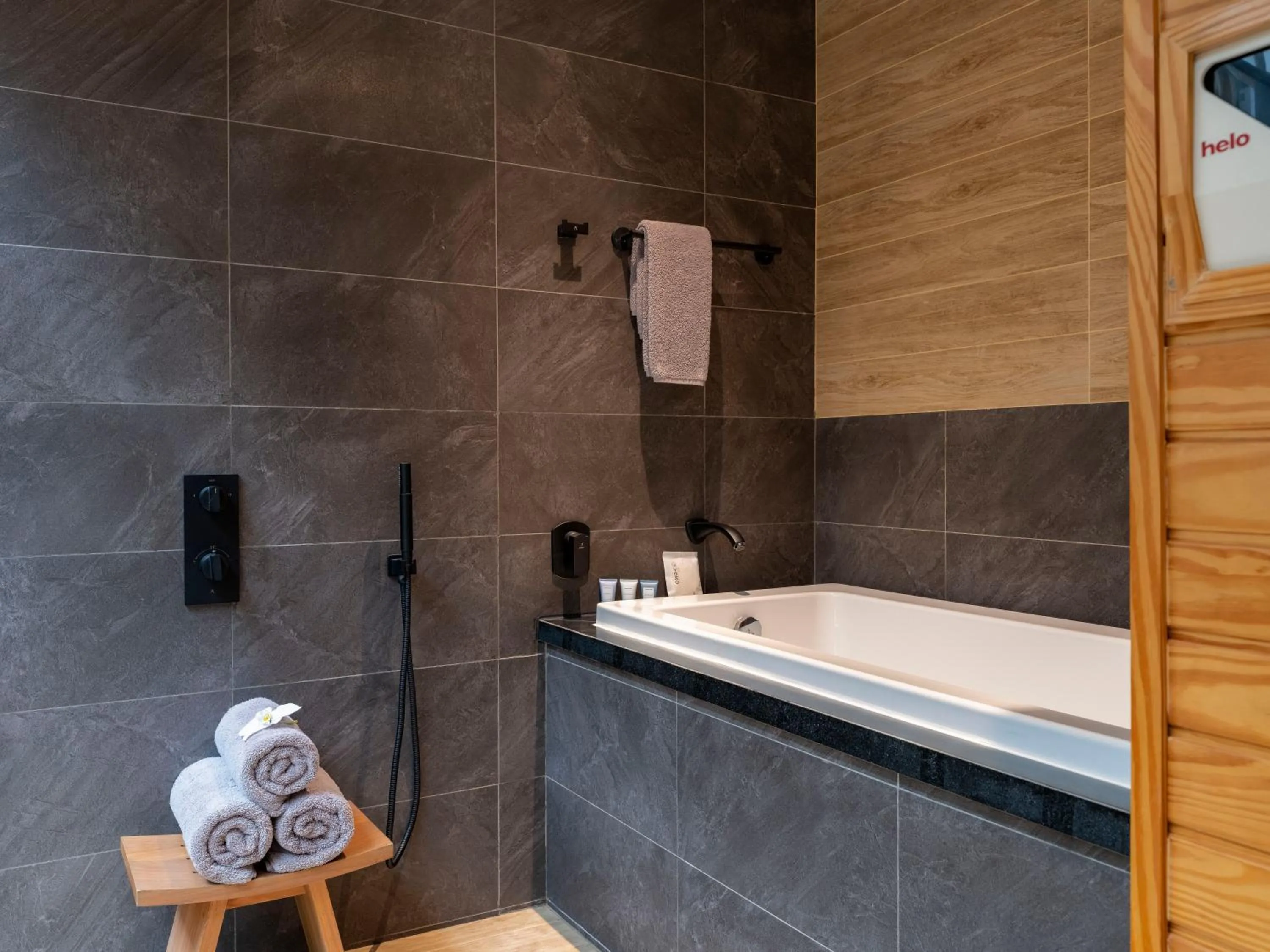 Bathroom in Yoko Onsen Quang Hanh