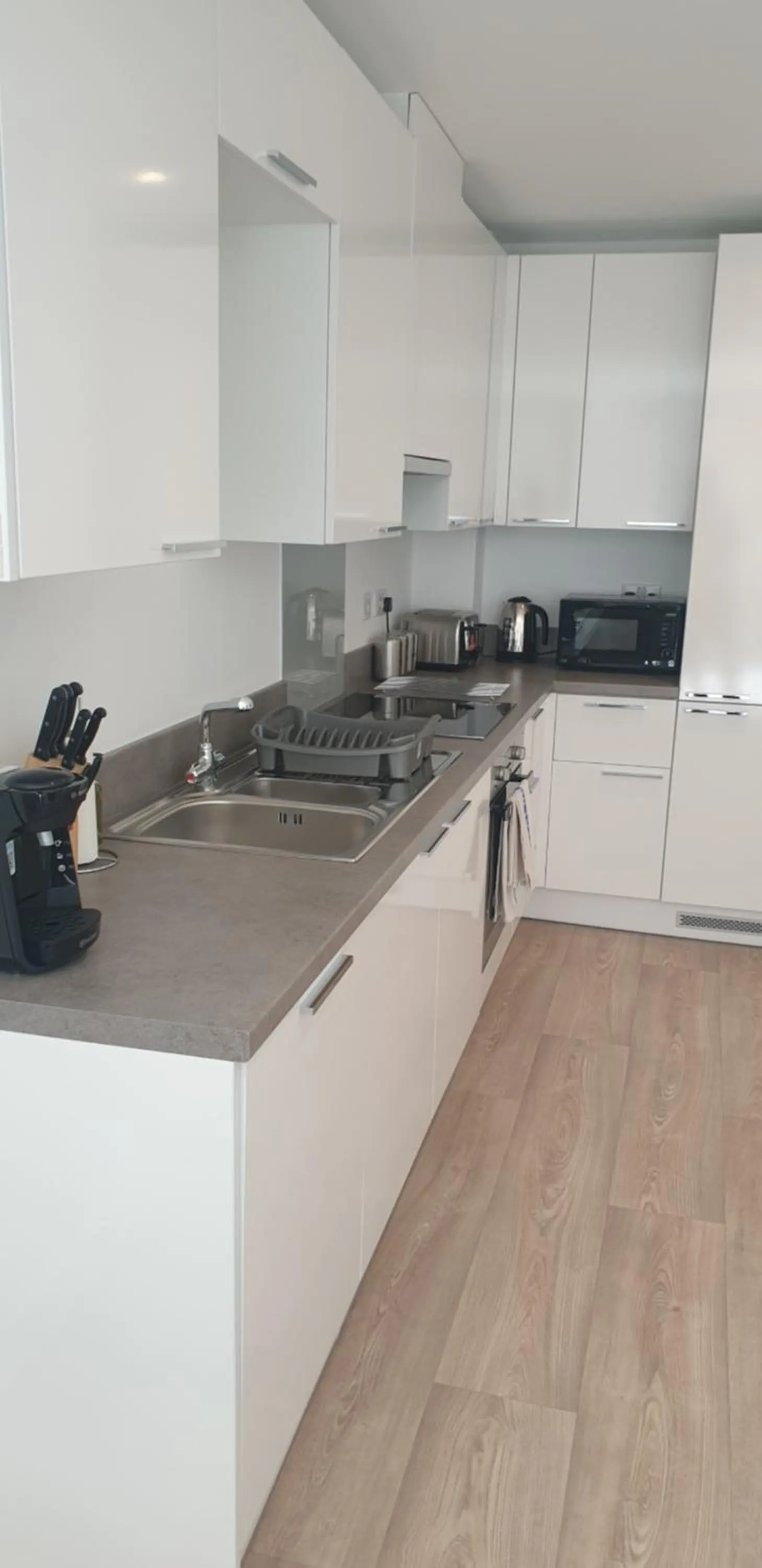 Kitchen or kitchenette in Quay Apartments Exchange Quay