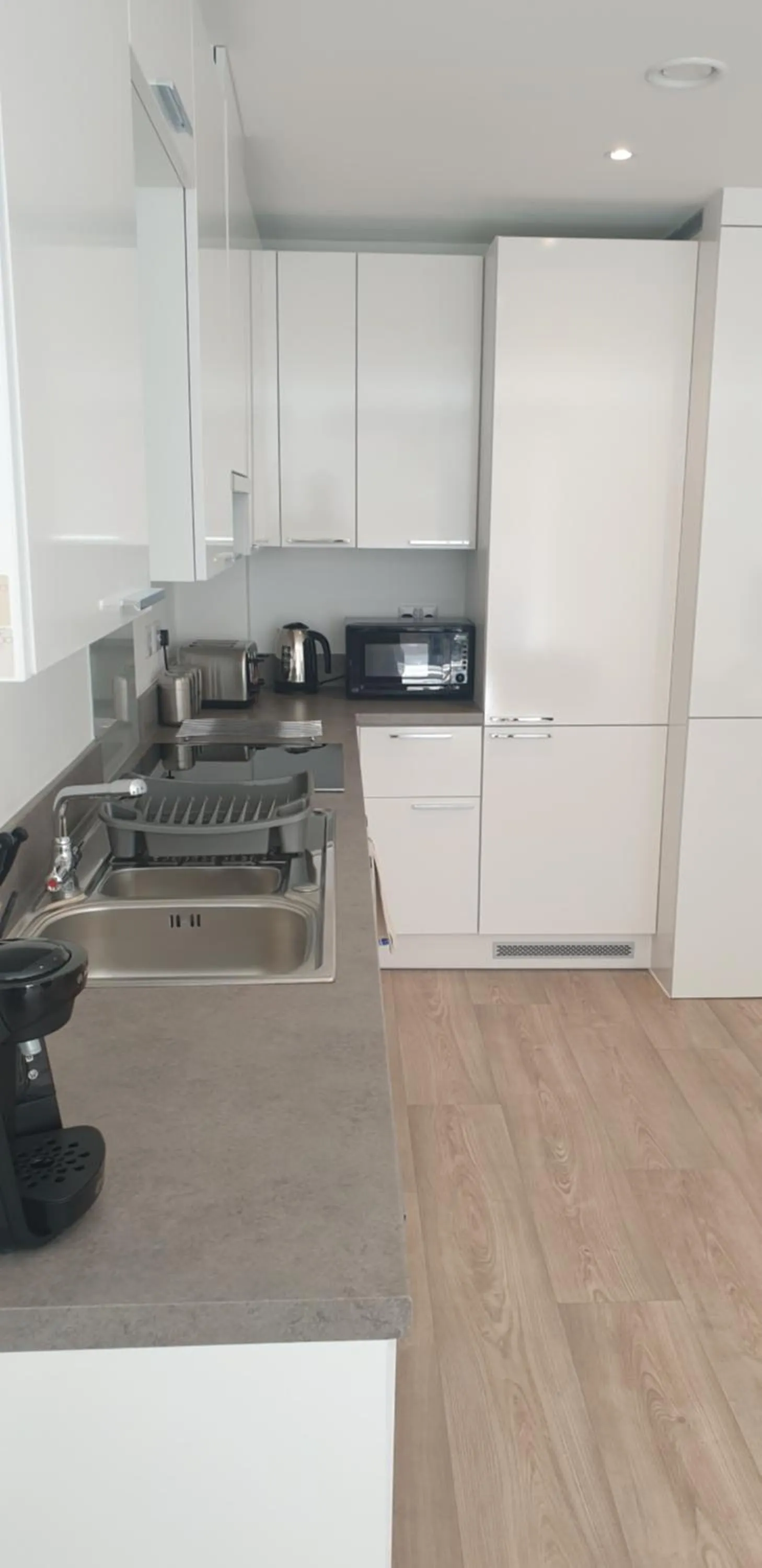 Kitchen or kitchenette in Quay Apartments Exchange Quay