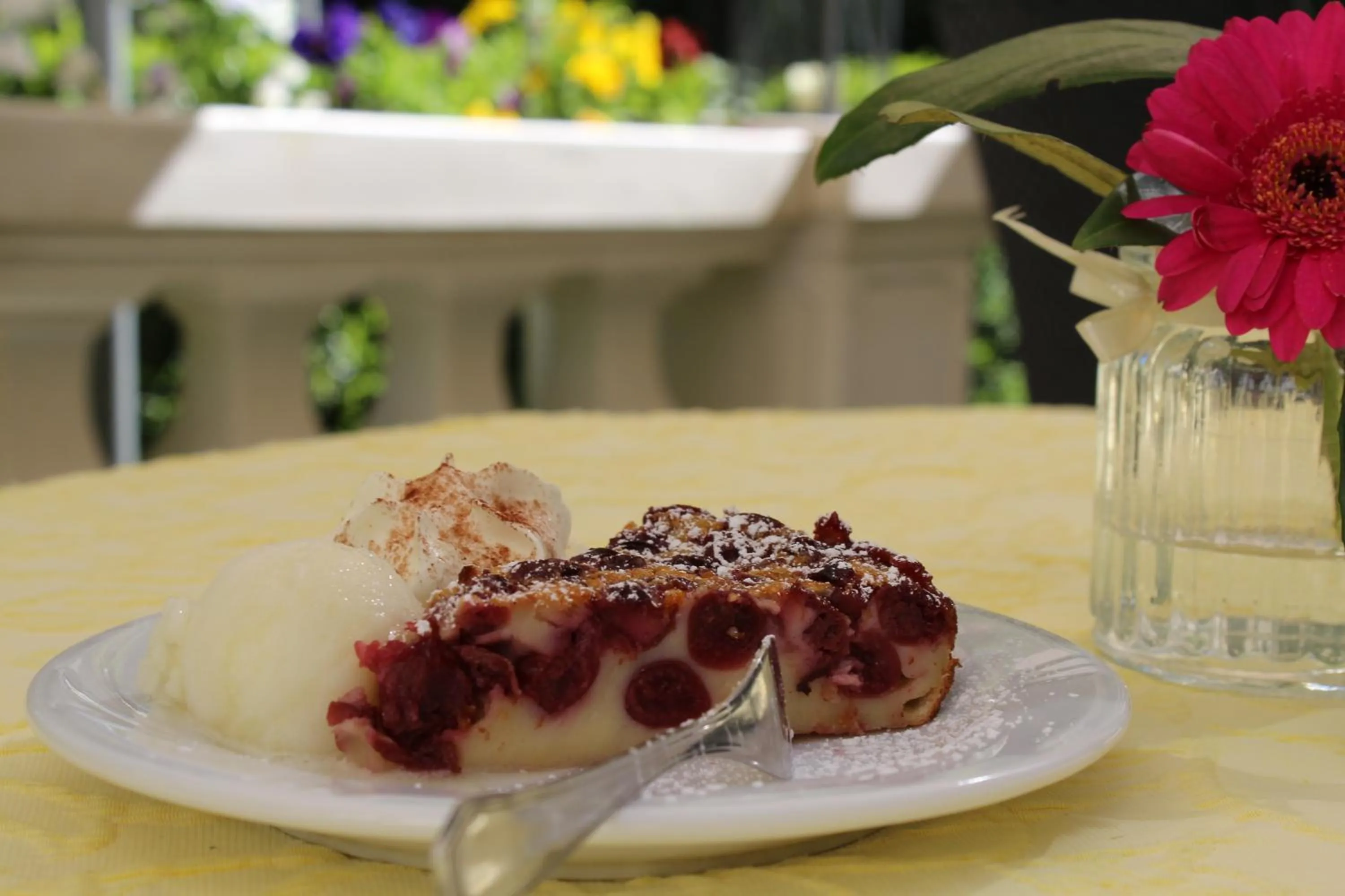 Food and drinks in Parkhotel Klüschenberg