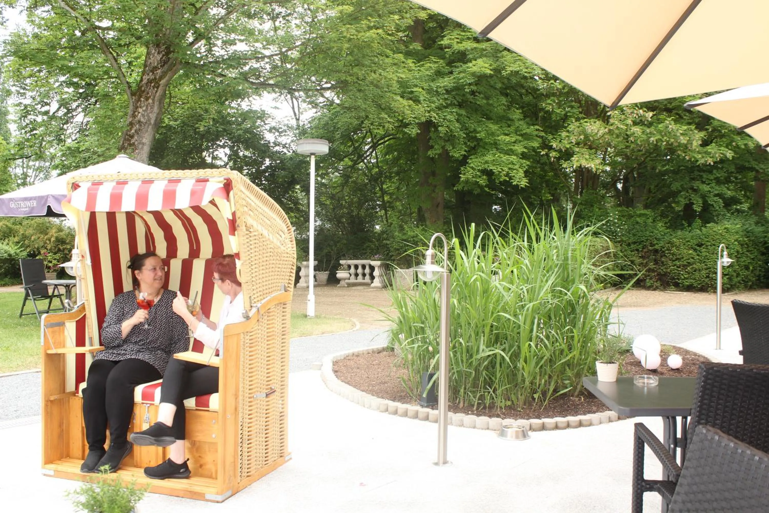 Garden in Parkhotel Klüschenberg