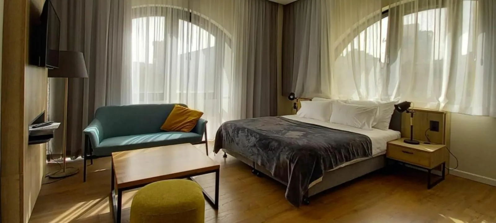 Bed in Apartique Hotel