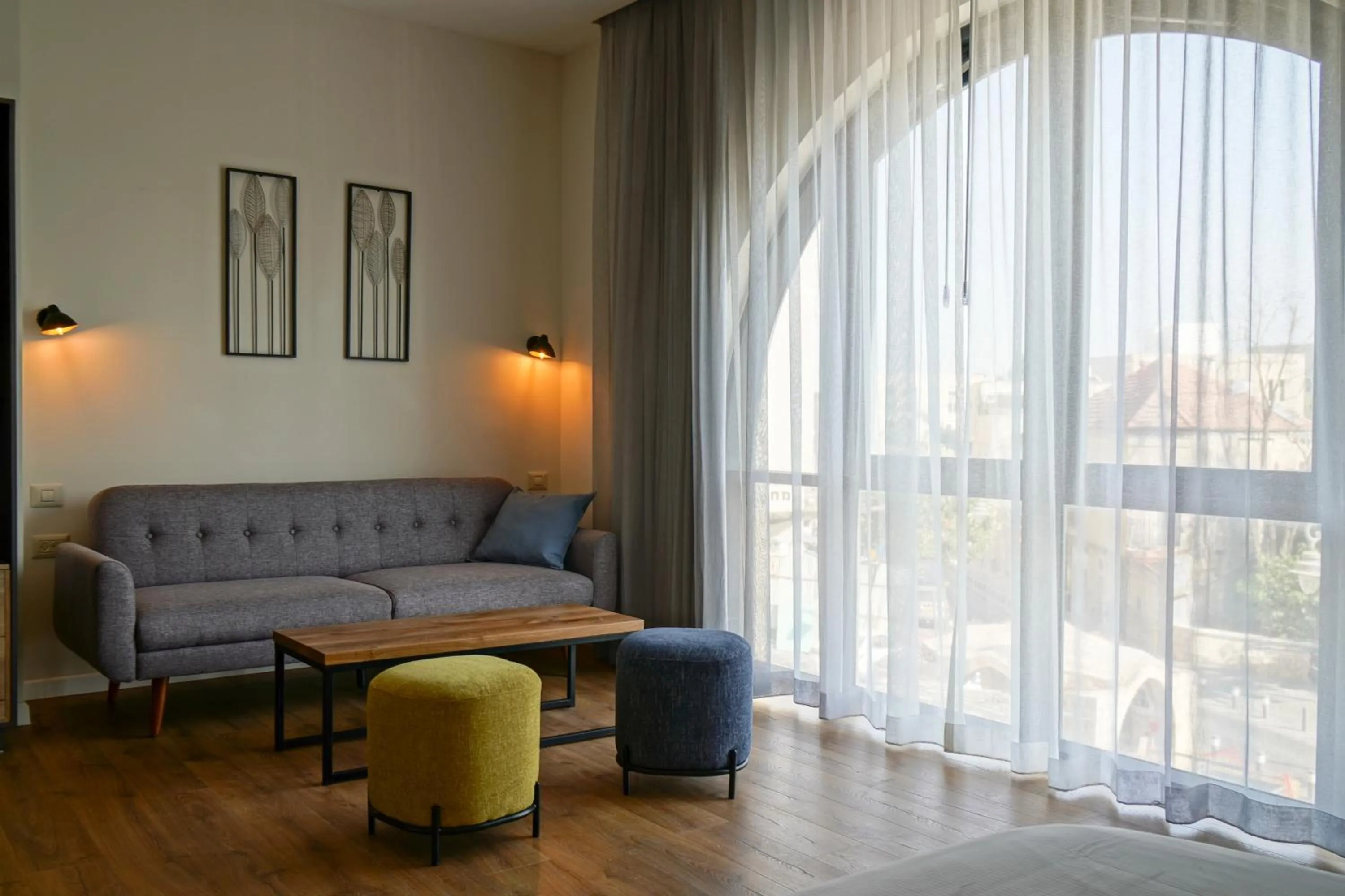 Living room in Apartique Hotel