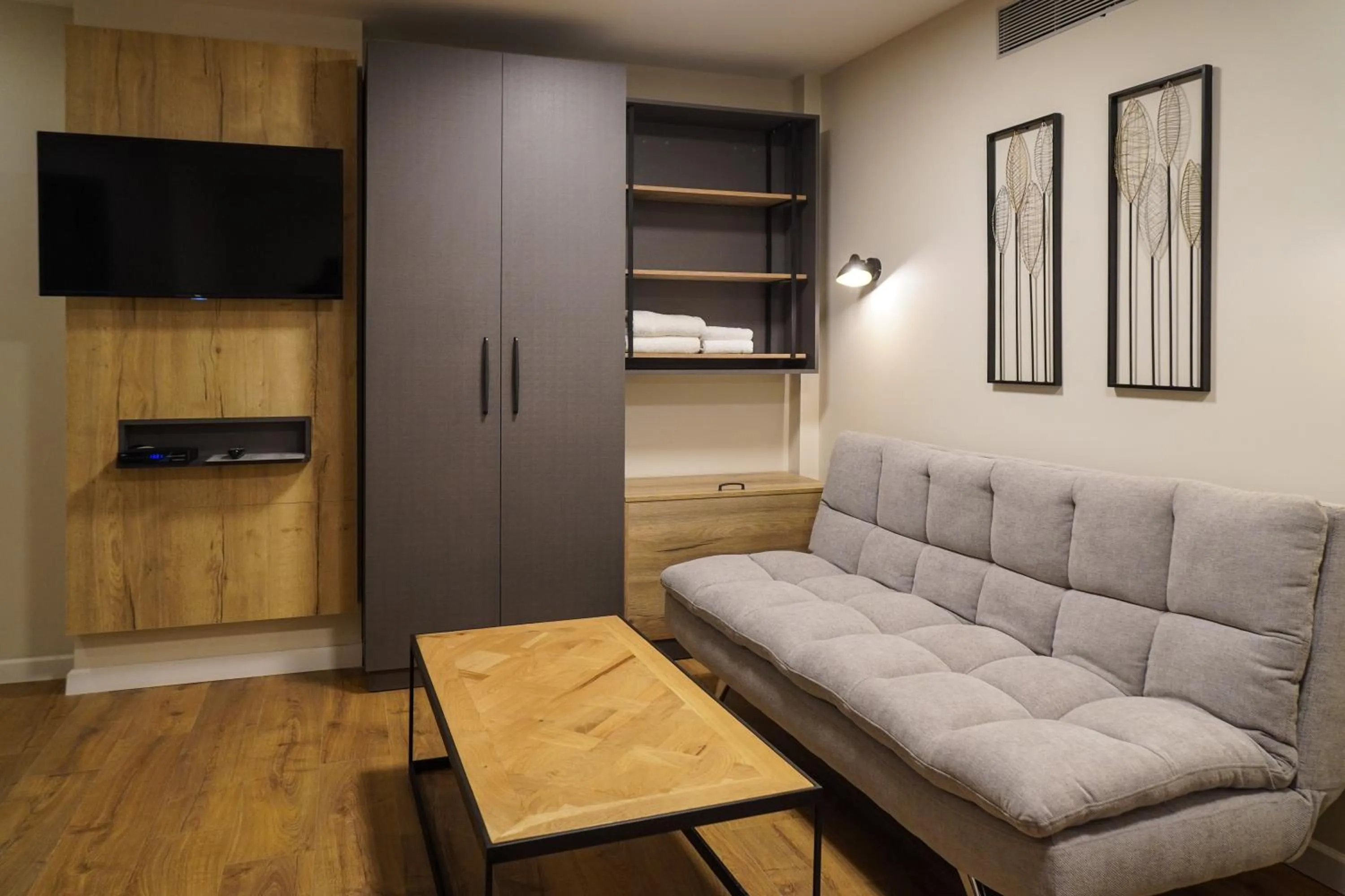 Living room in Apartique Hotel