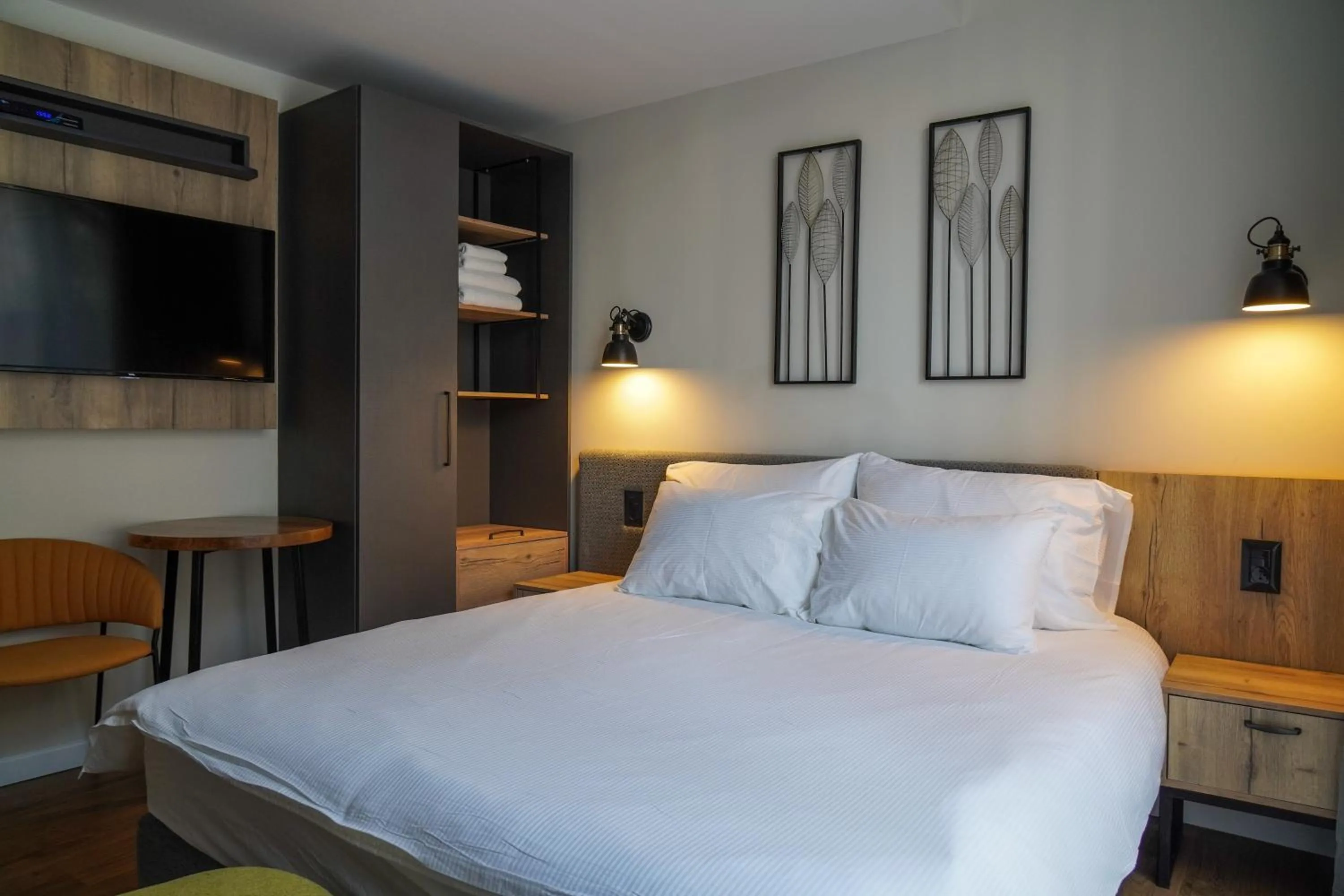 Bed in Apartique Hotel