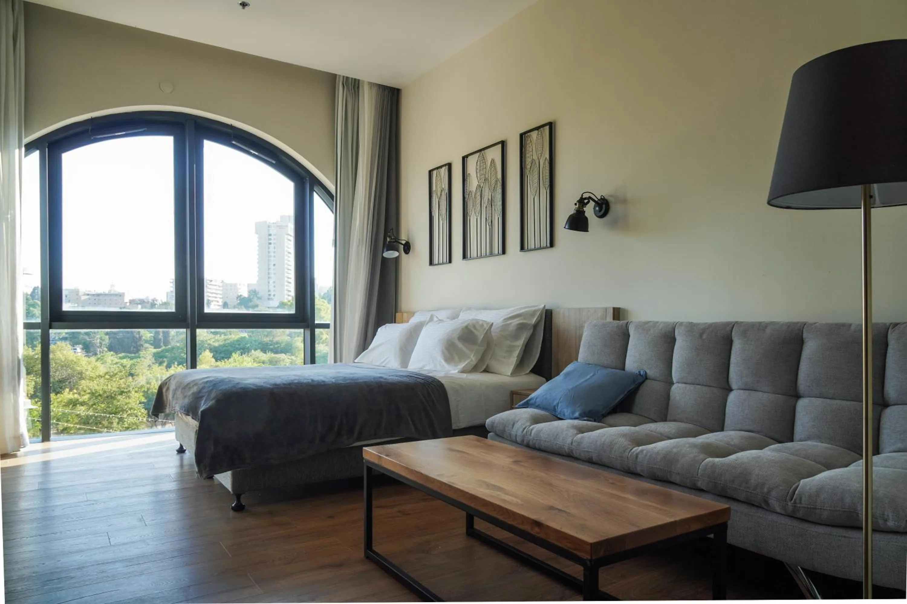 Bed in Apartique Hotel