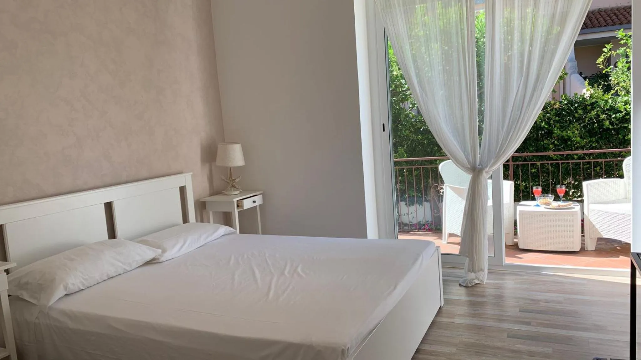 Bed in Villa Giuseppina