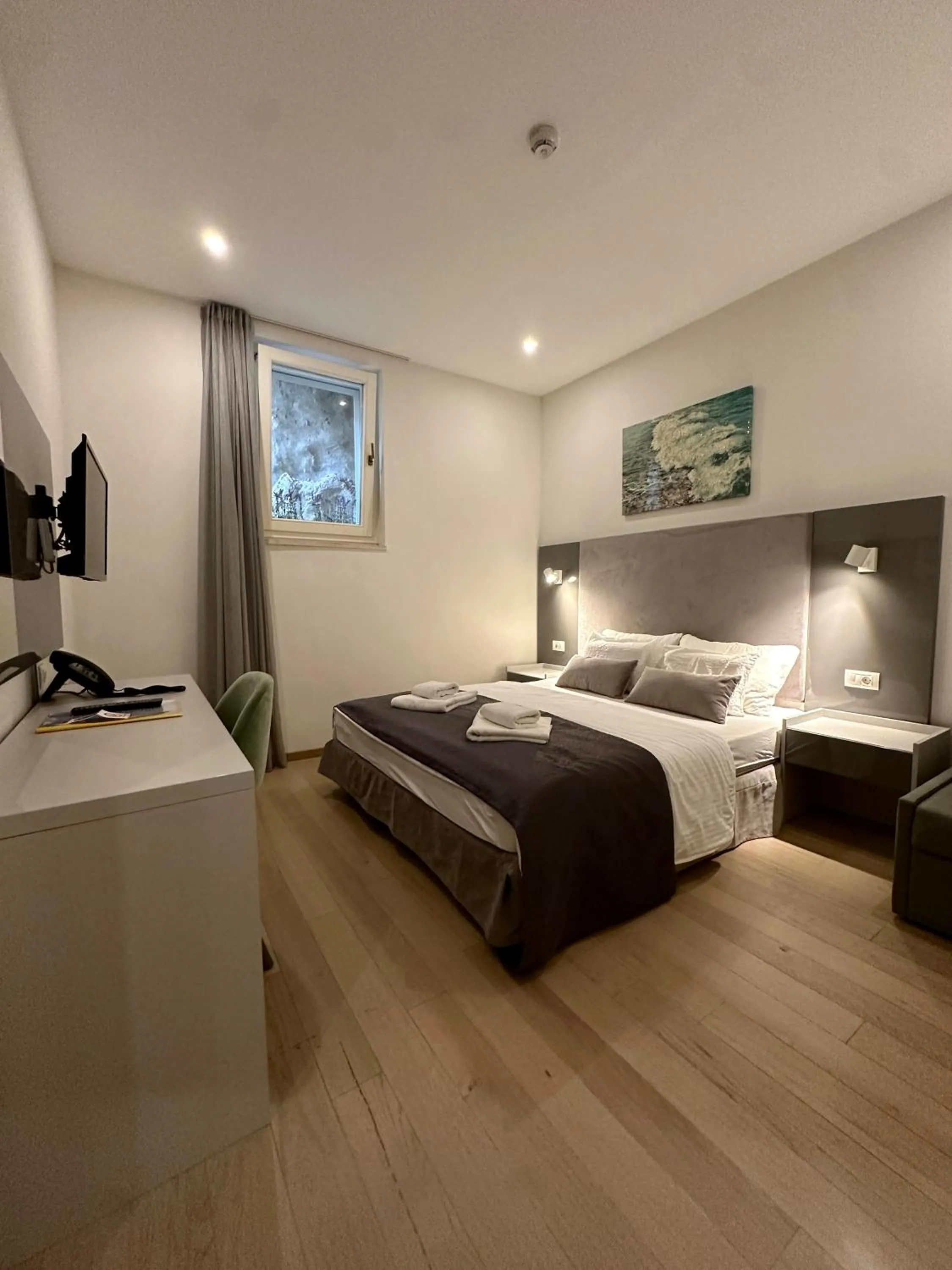 Bed in Art Hotel Dubrovnik