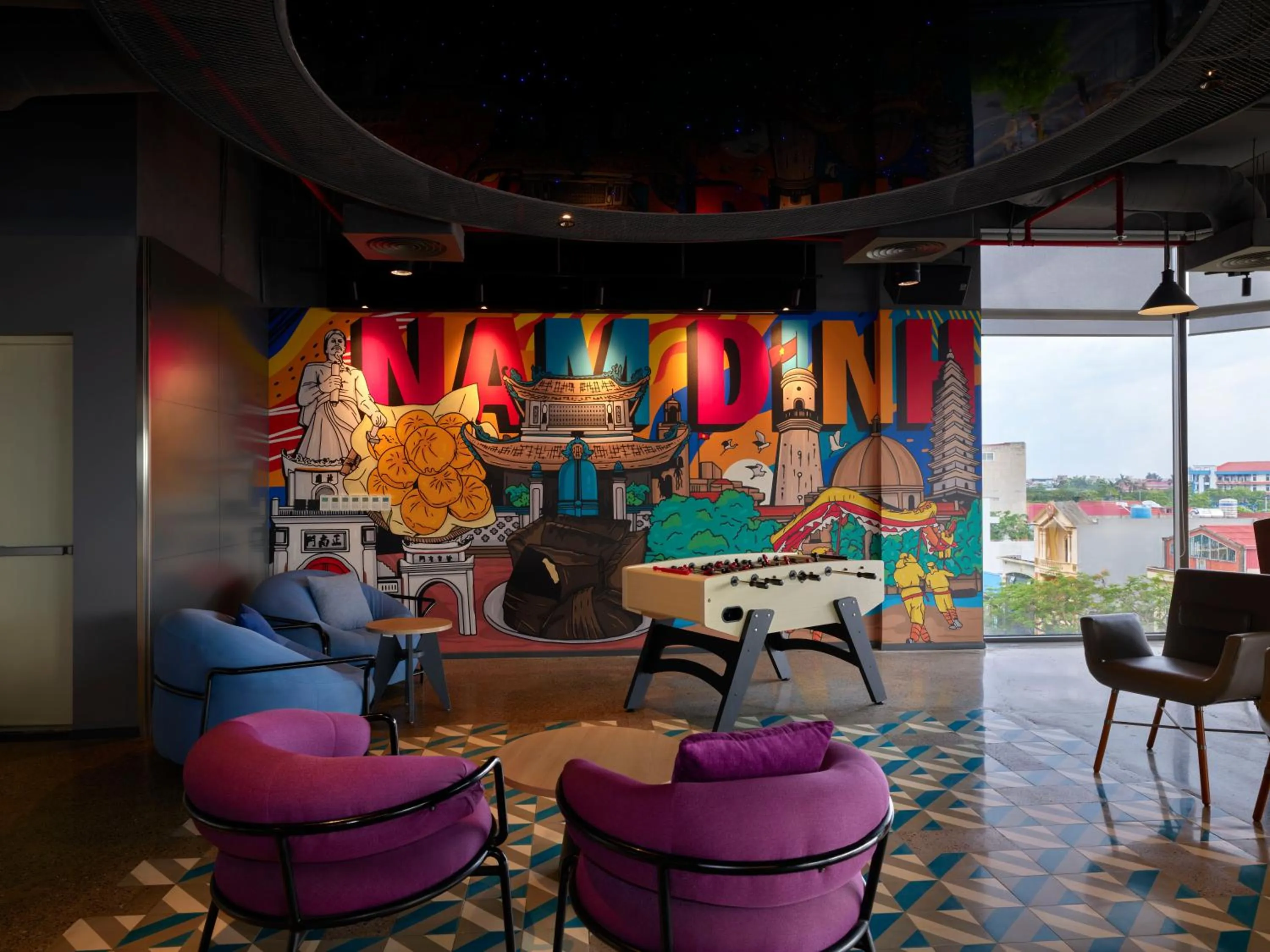 Seating area in Tru by Hilton Nam Dinh City Centre