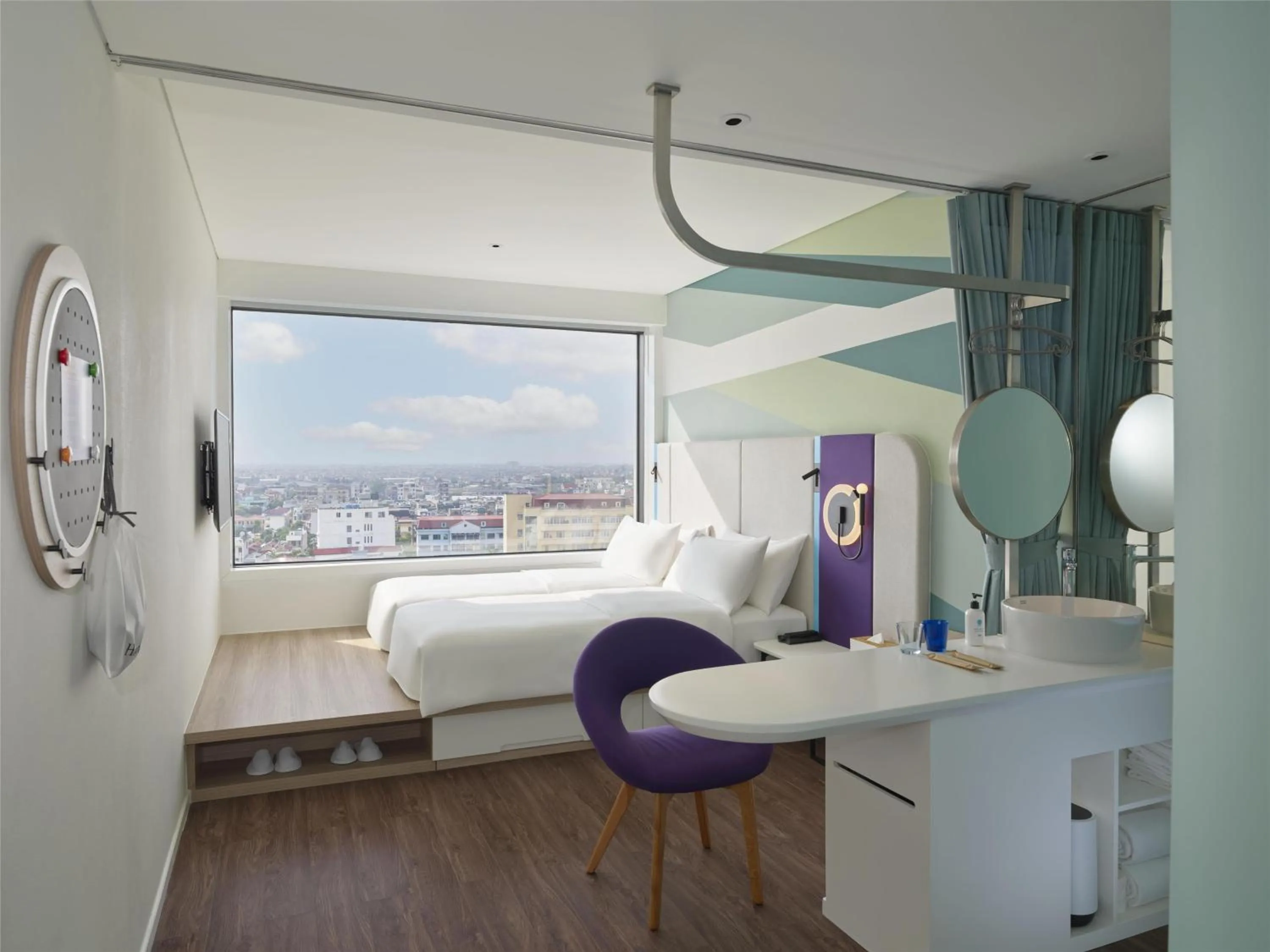 Bedroom, Bed in Tru by Hilton Thai Binh City Centre