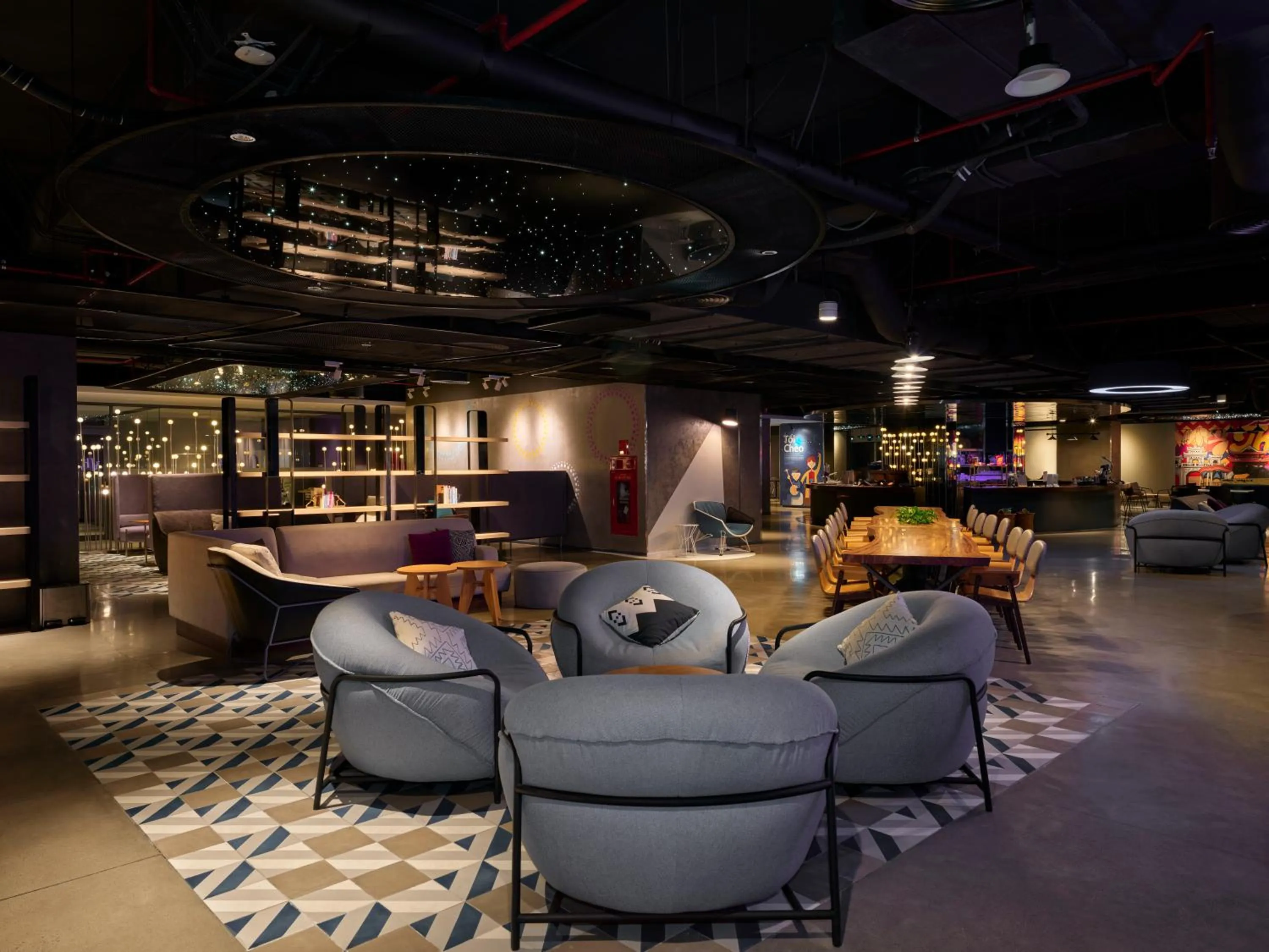 Seating area in Tru by Hilton Thai Binh City Centre