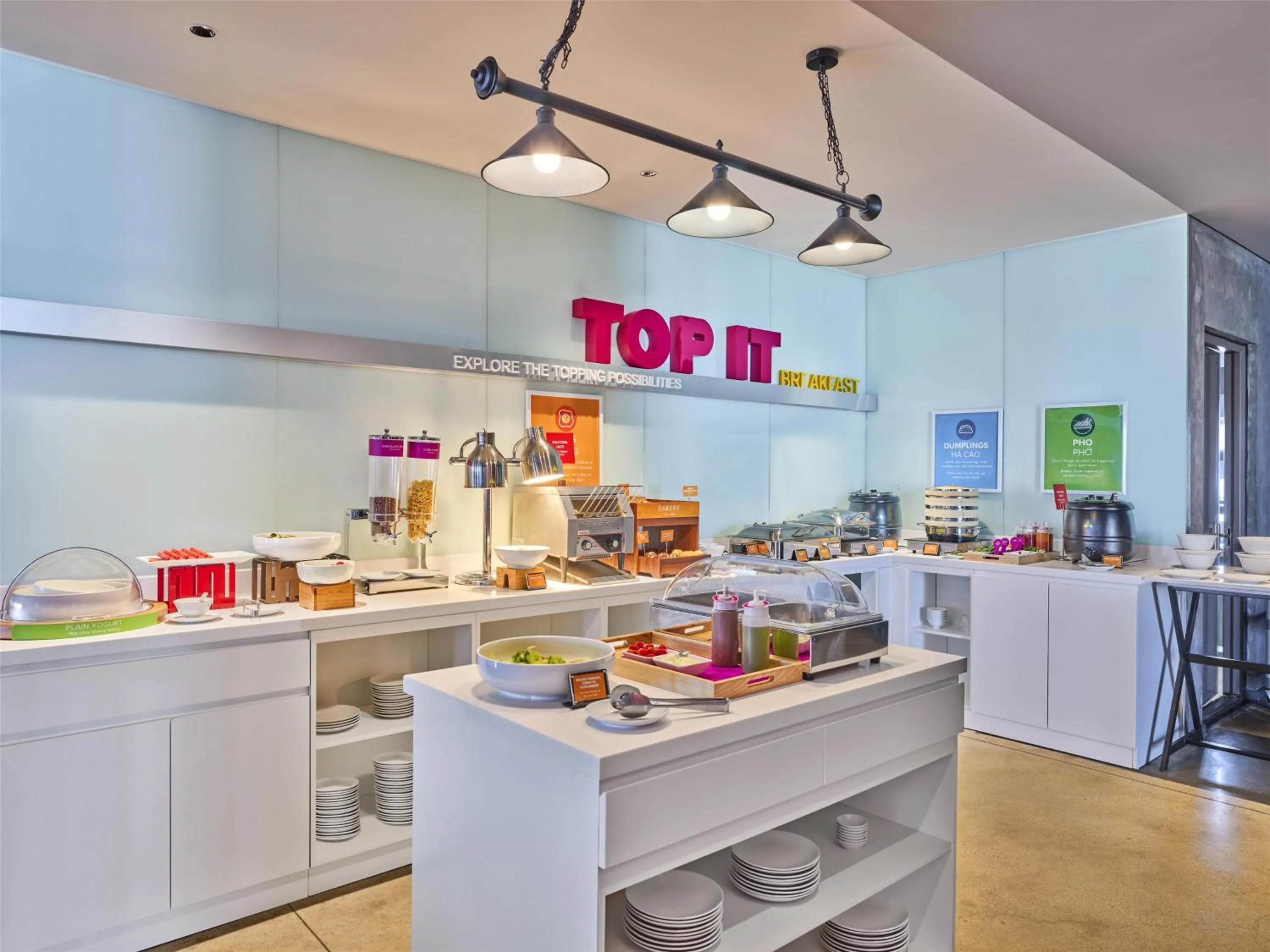 Breakfast in Tru by Hilton Thai Binh City Centre