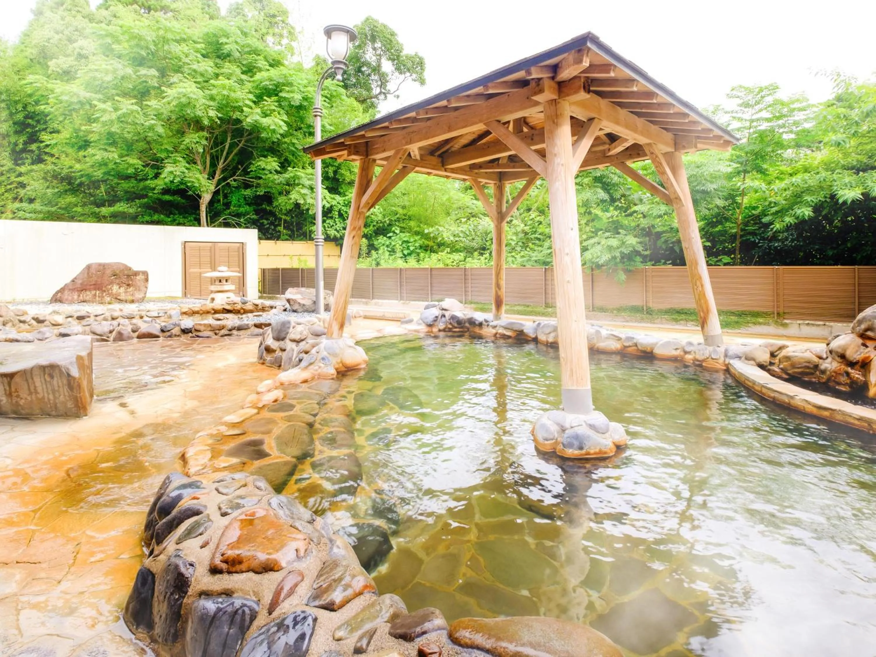 Open Air Bath in SPA HOTEL YUTTARIKAN