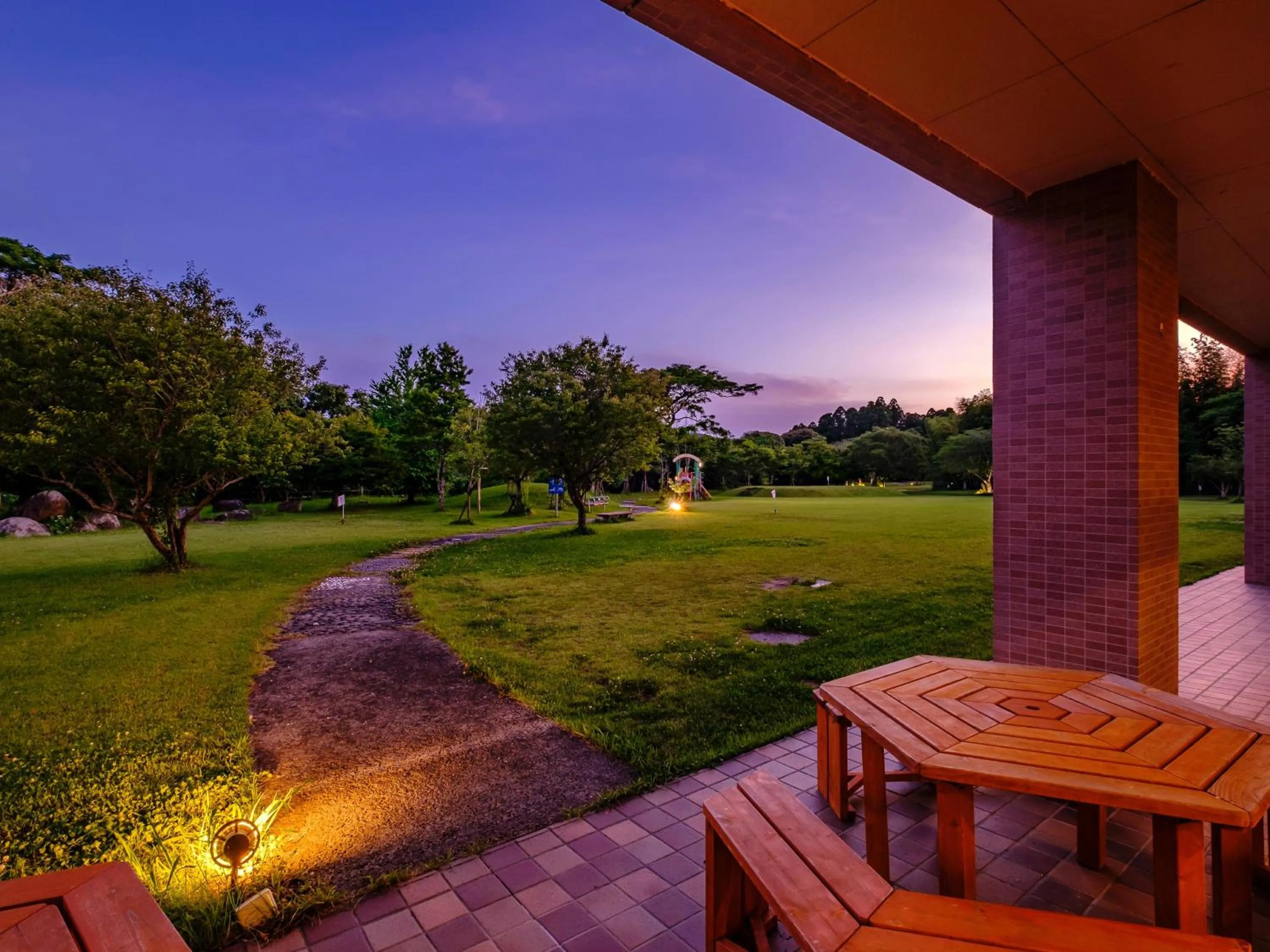 Garden in SPA HOTEL YUTTARIKAN