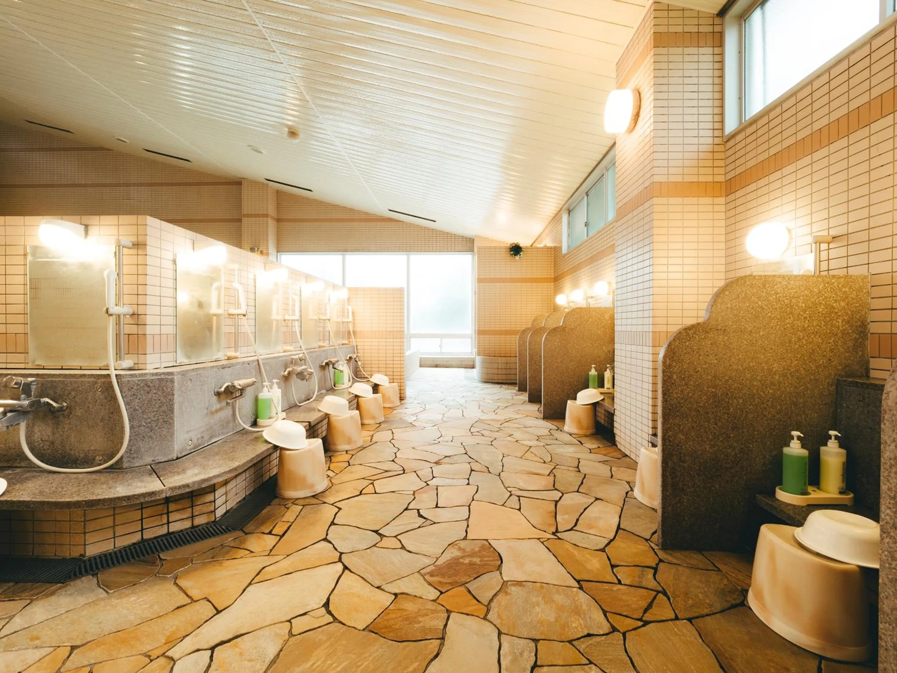 Hot Spring Bath in SPA HOTEL YUTTARIKAN