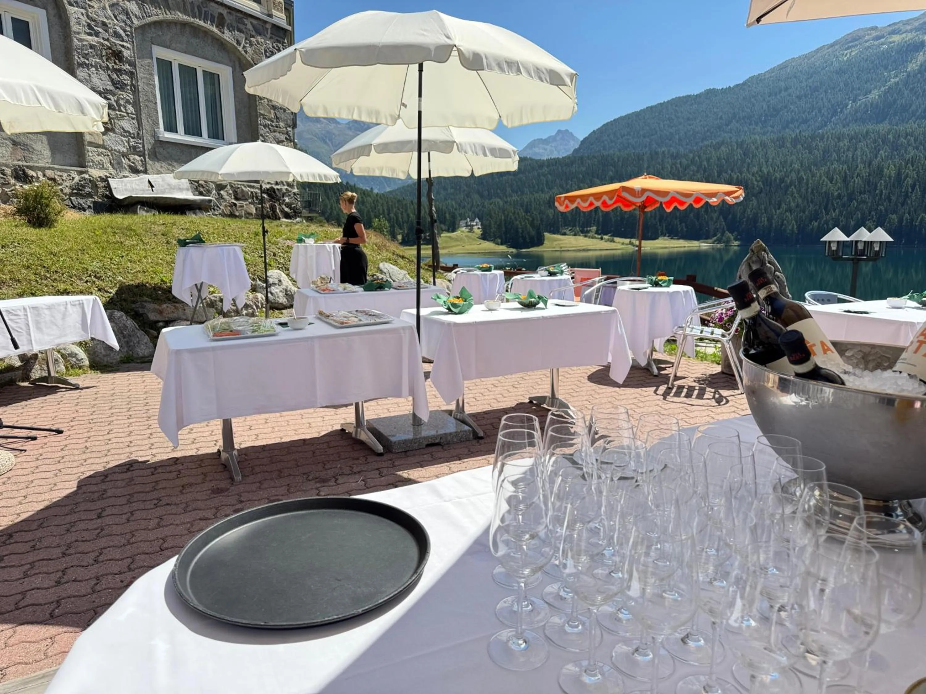 Spring in Hotel Waldhaus am See