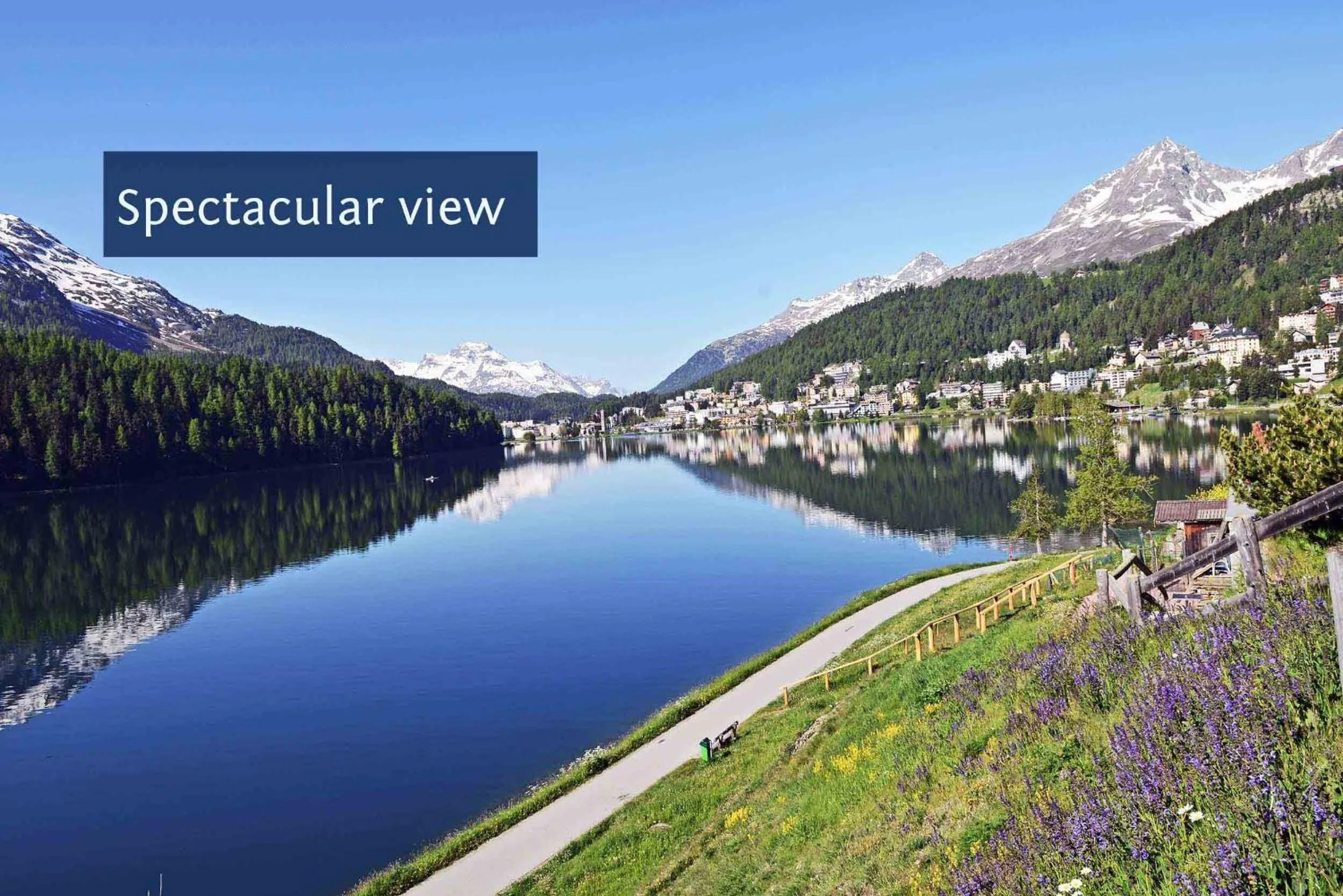 View (from property/room) in Hotel Waldhaus am See