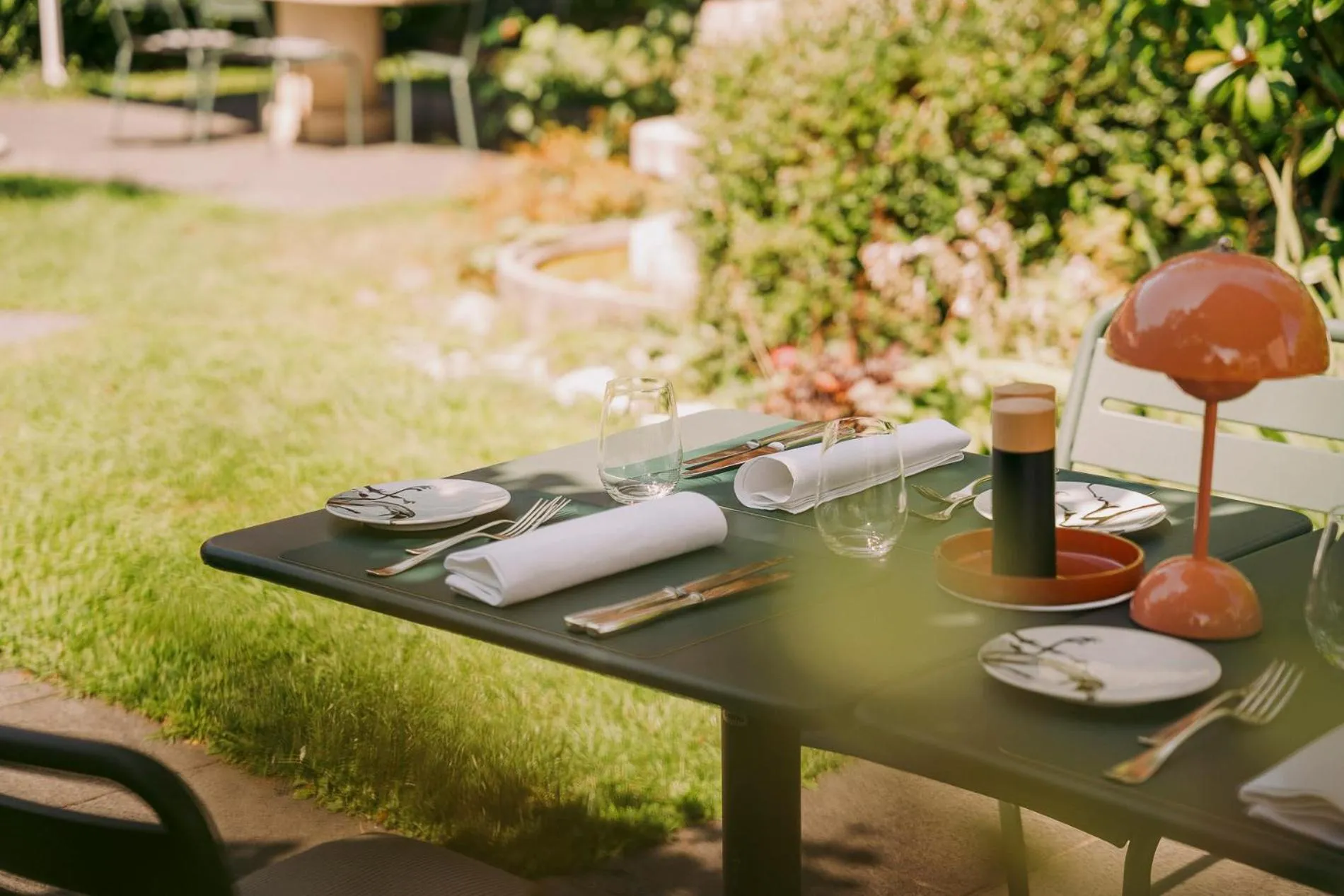 Garden in Hotel Mühle
