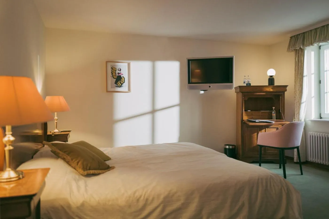 Photo of the whole room, Bed in Hotel Mühle