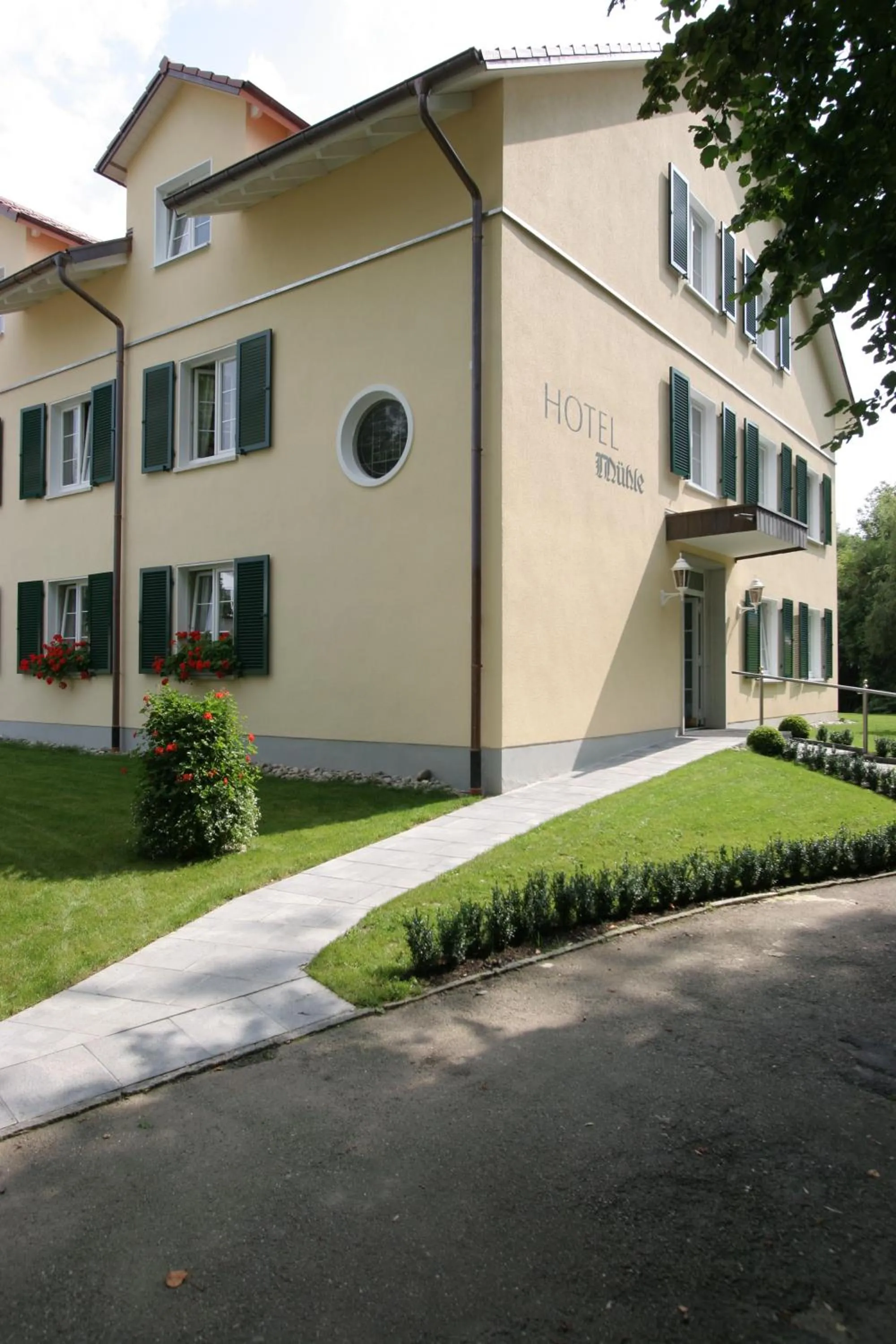 Patio in Hotel Mühle