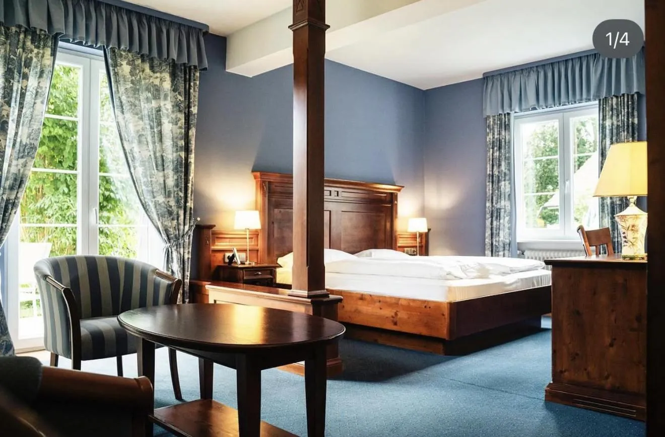 Photo of the whole room, Bed in Hotel Mühle