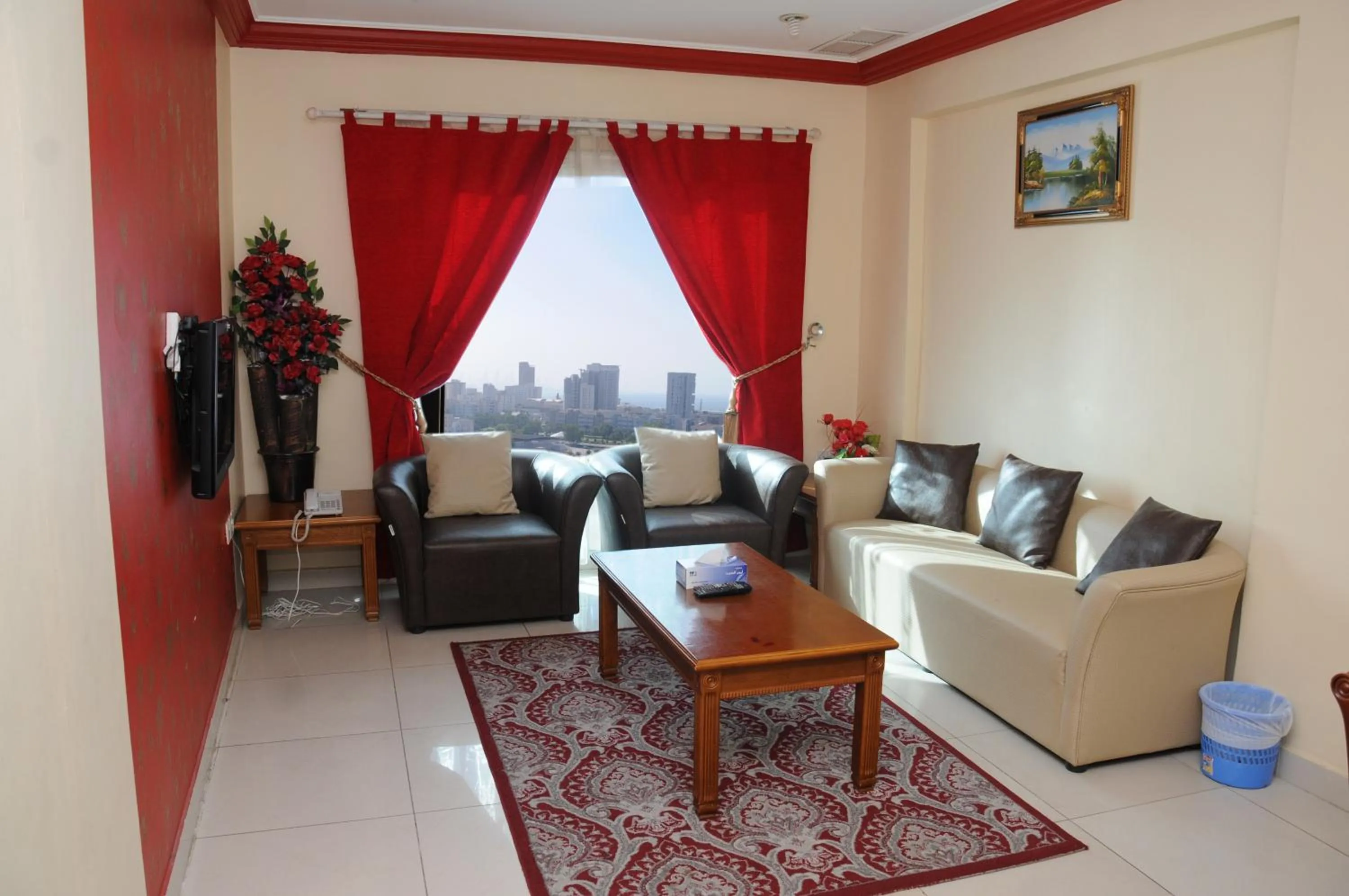 Living room in Arinza Tower Quality Apartments