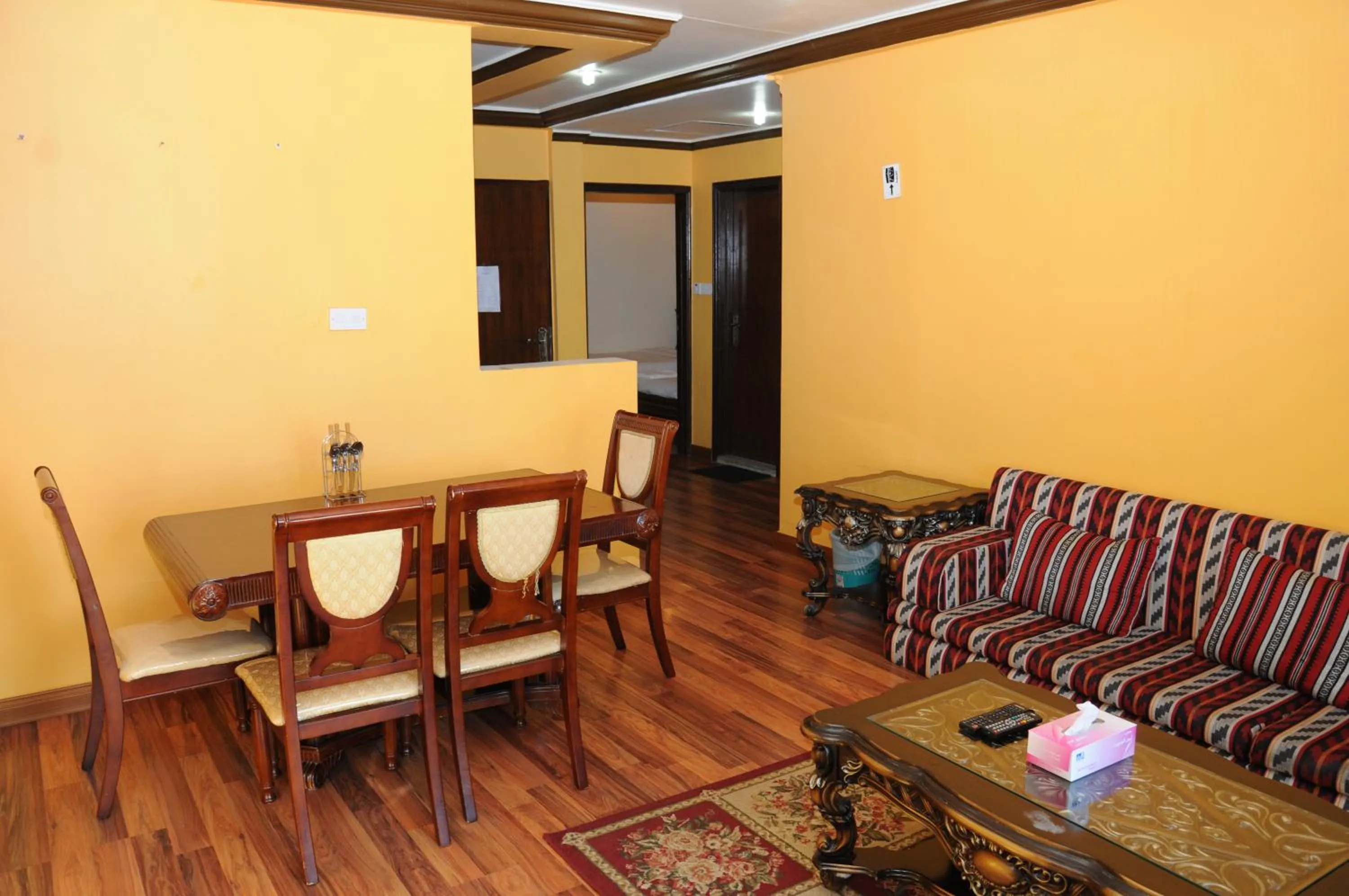 Dining area in Arinza Tower Quality Apartments