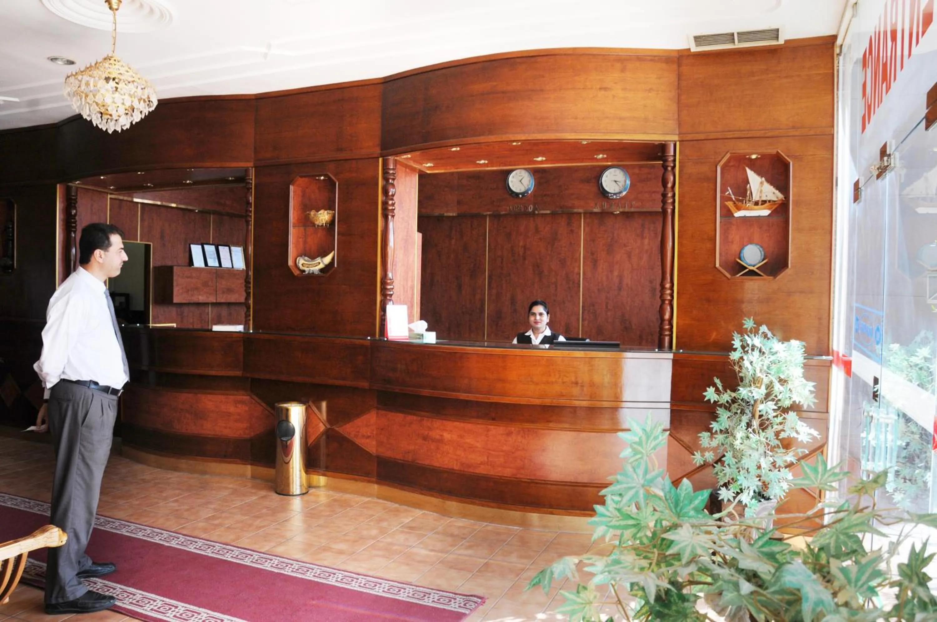 Lobby or reception in Arinza Tower Quality Apartments