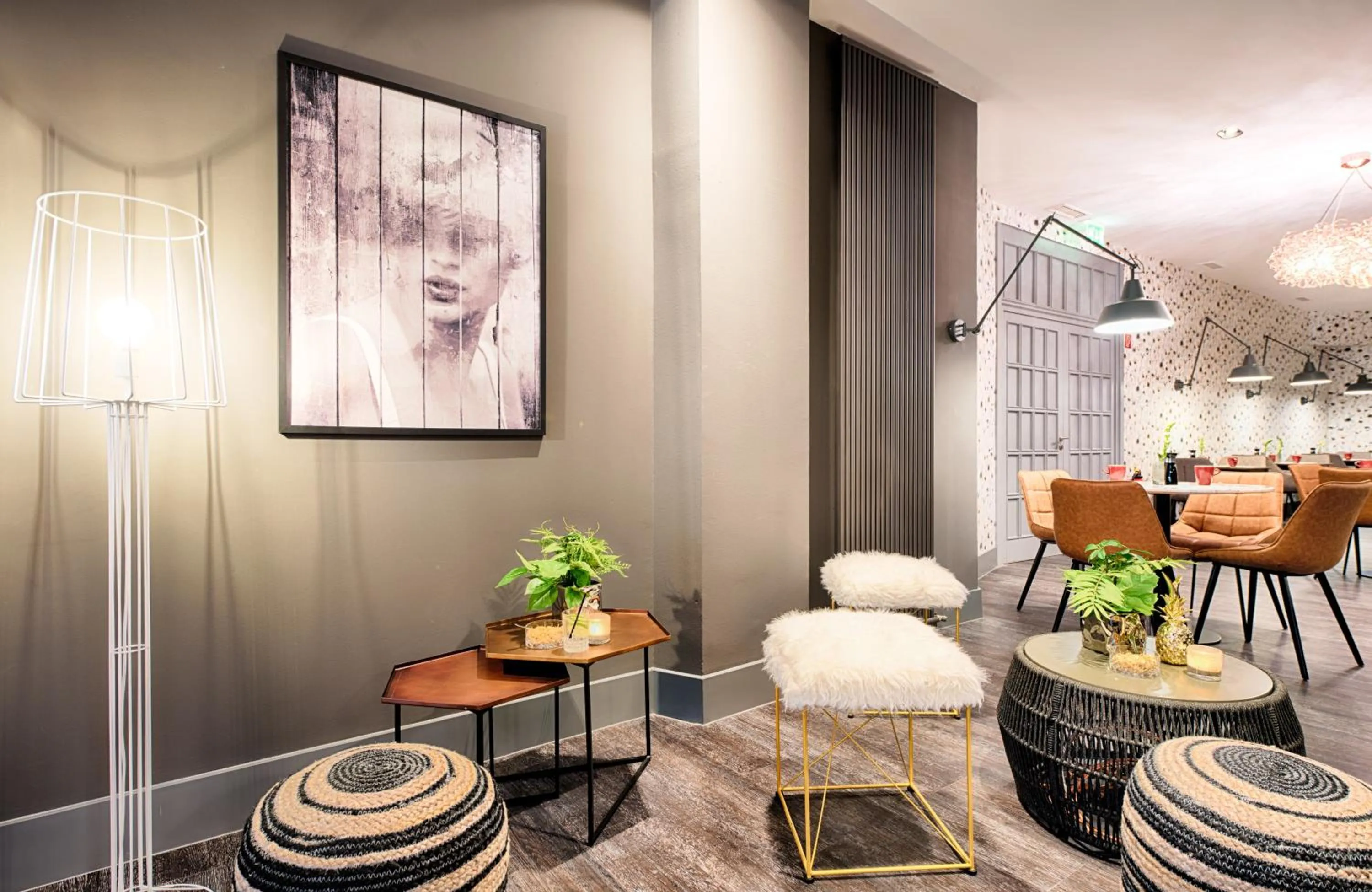 Lobby or reception in Leonardo Boutique Hotel Düsseldorf