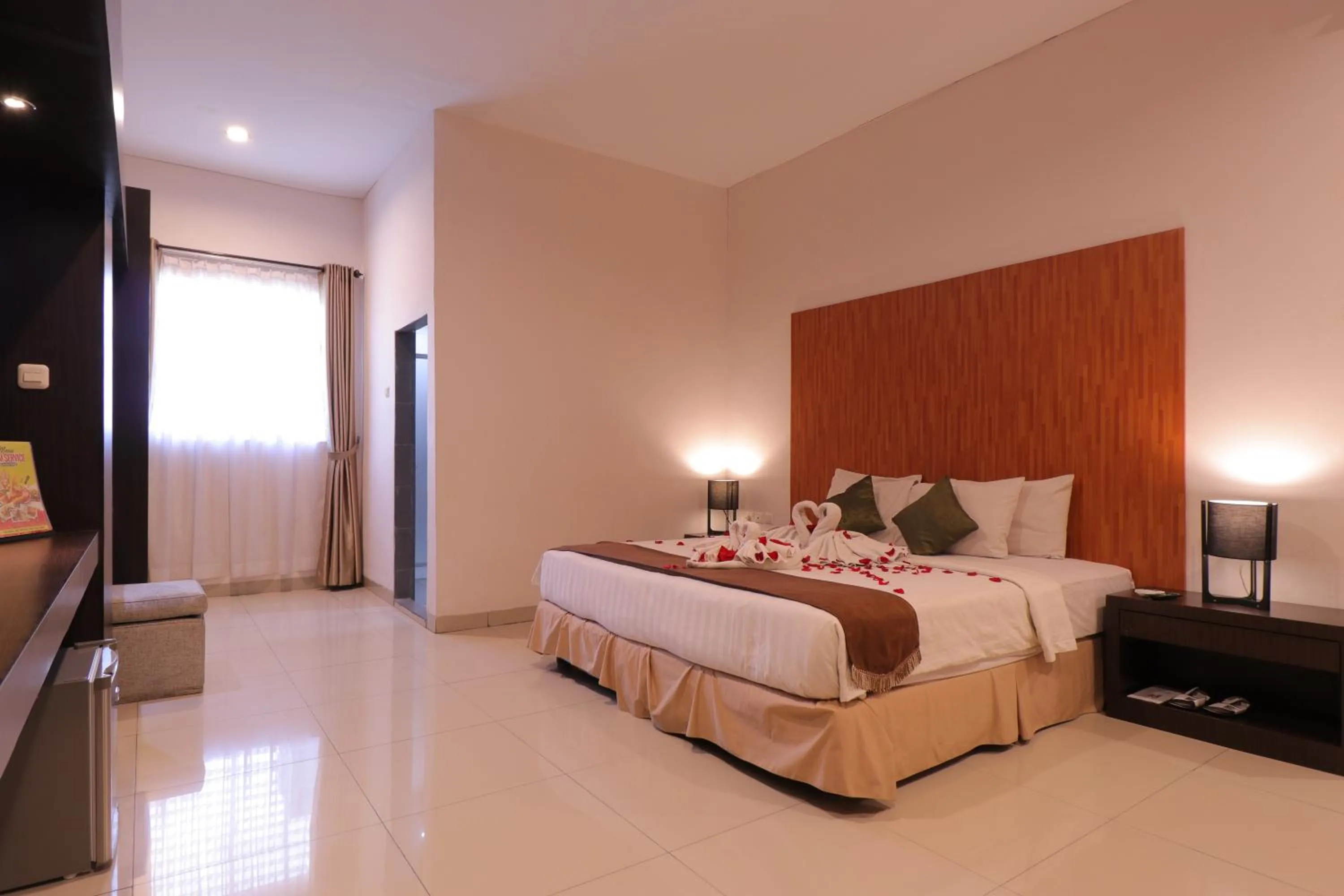 Bedroom, Bed in Saka Hotel Medan