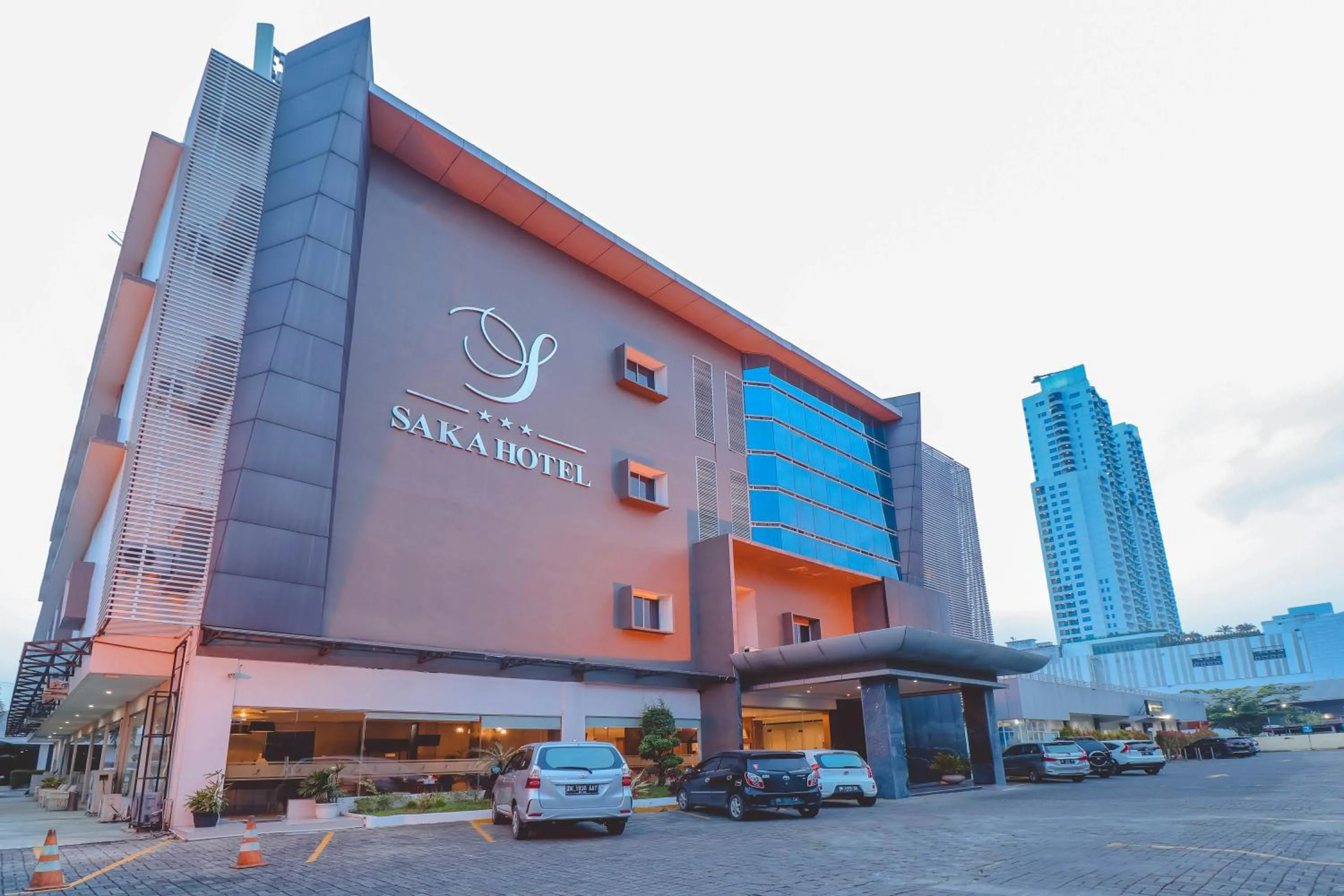 Facade/entrance, Property Building in Saka Hotel Medan