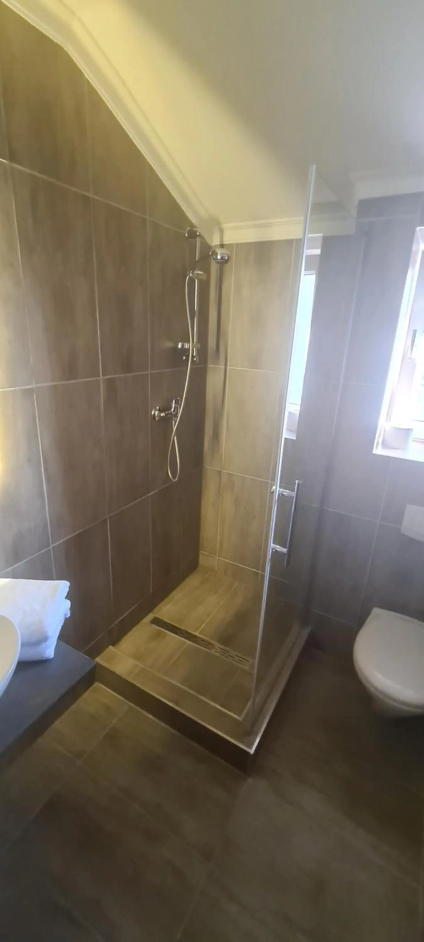 Bathroom in Hotel zur Riede bei Bremen