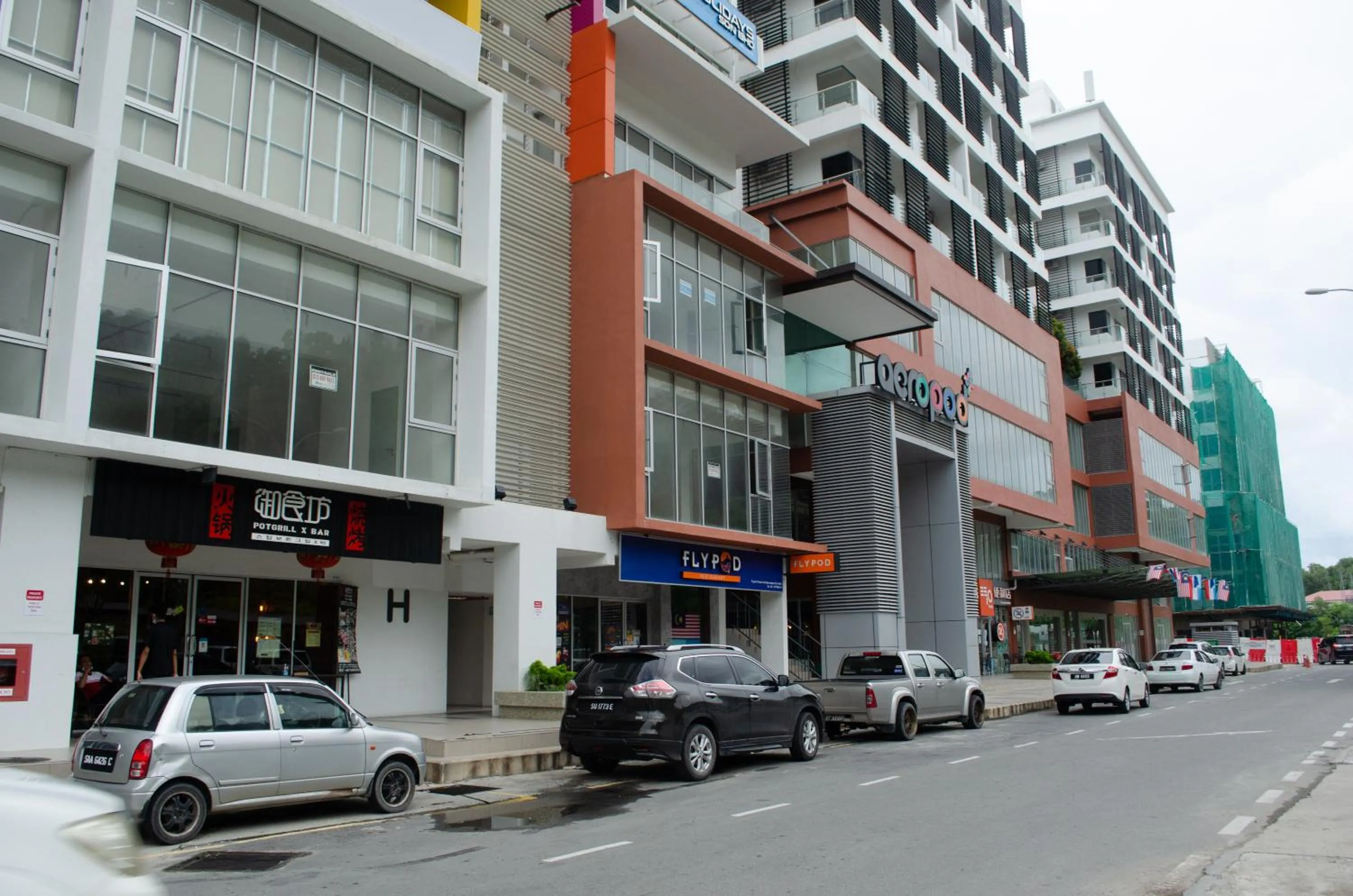 Property building in Aeropod Suites by Calvin