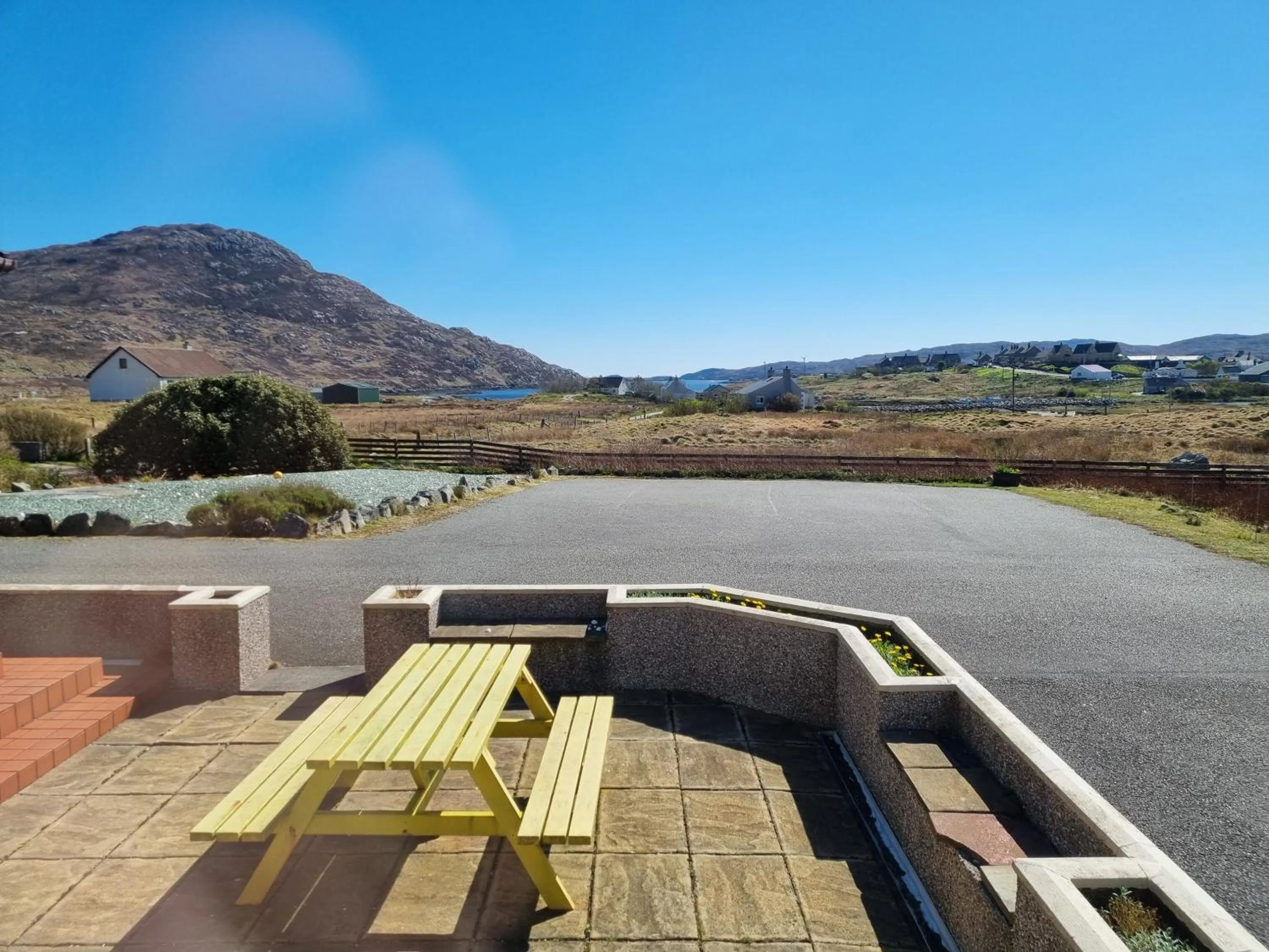 View (from property/room) in Brae Lea House, Lochboisdale, South Uist. Outer Hebrides
