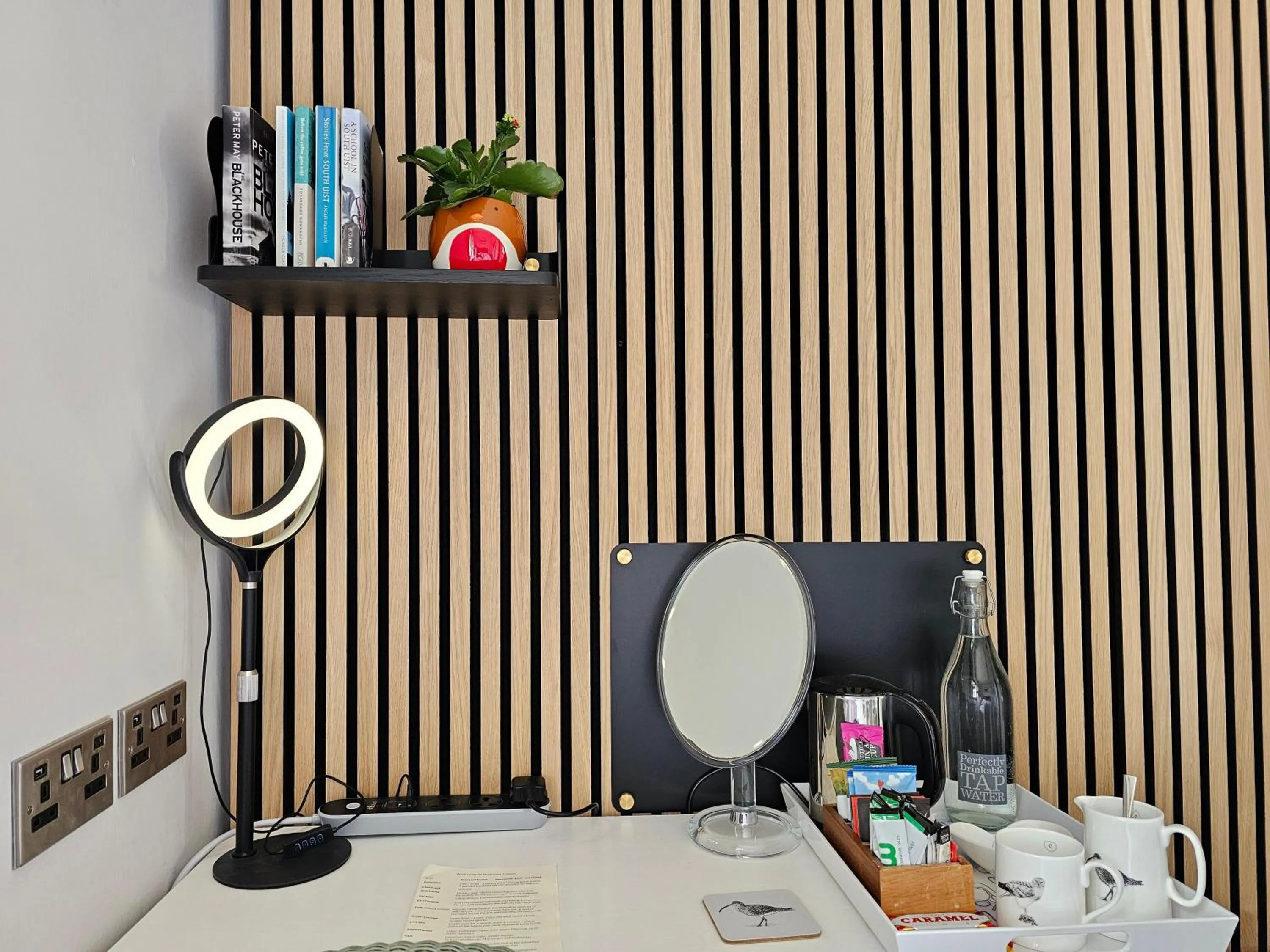 Coffee/tea facilities in Brae Lea House, Lochboisdale, South Uist. Outer Hebrides