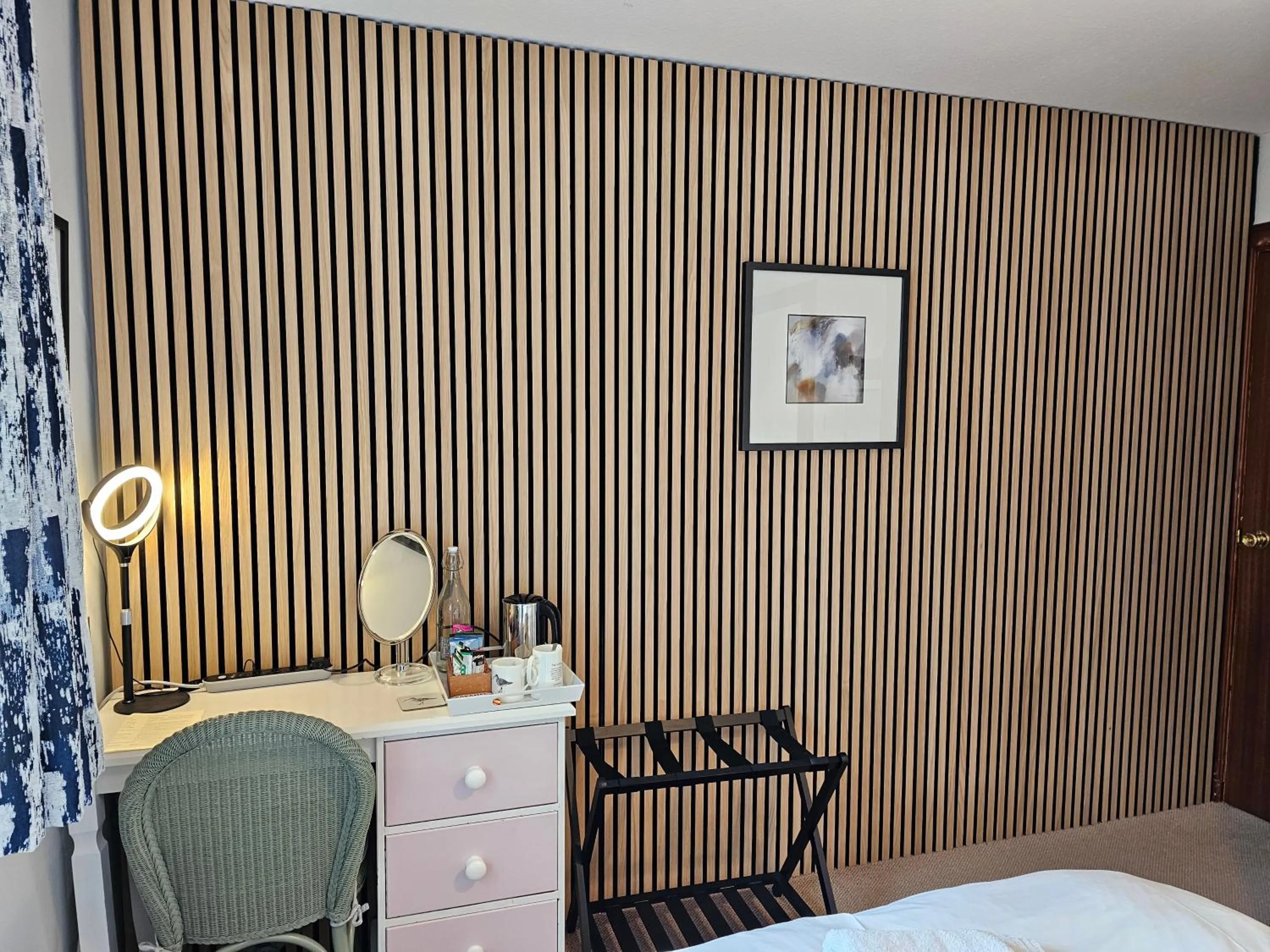 Bedroom, Bed in Brae Lea House, Lochboisdale, South Uist. Outer Hebrides