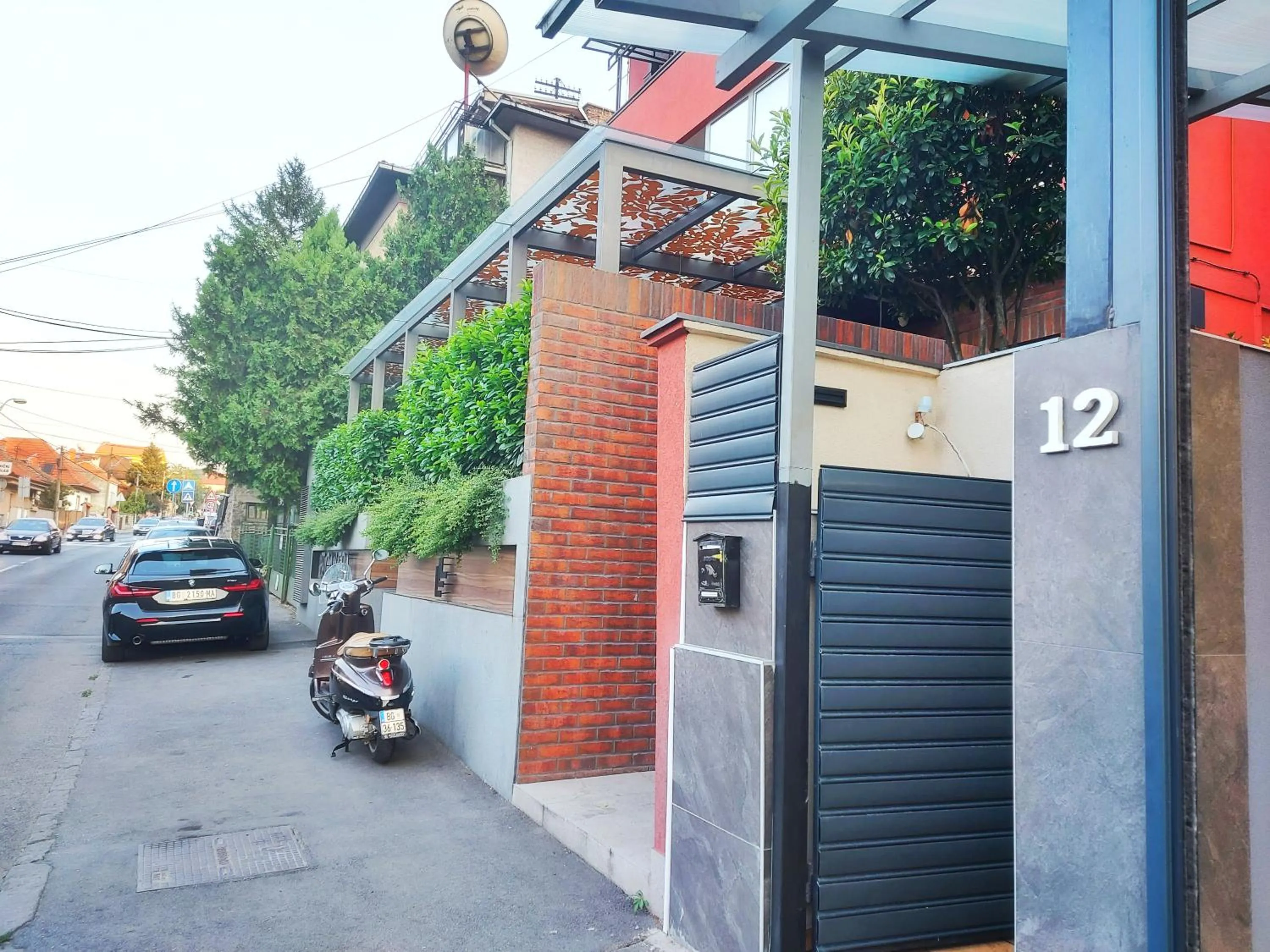 Facade/entrance in MAGENTA Apartments