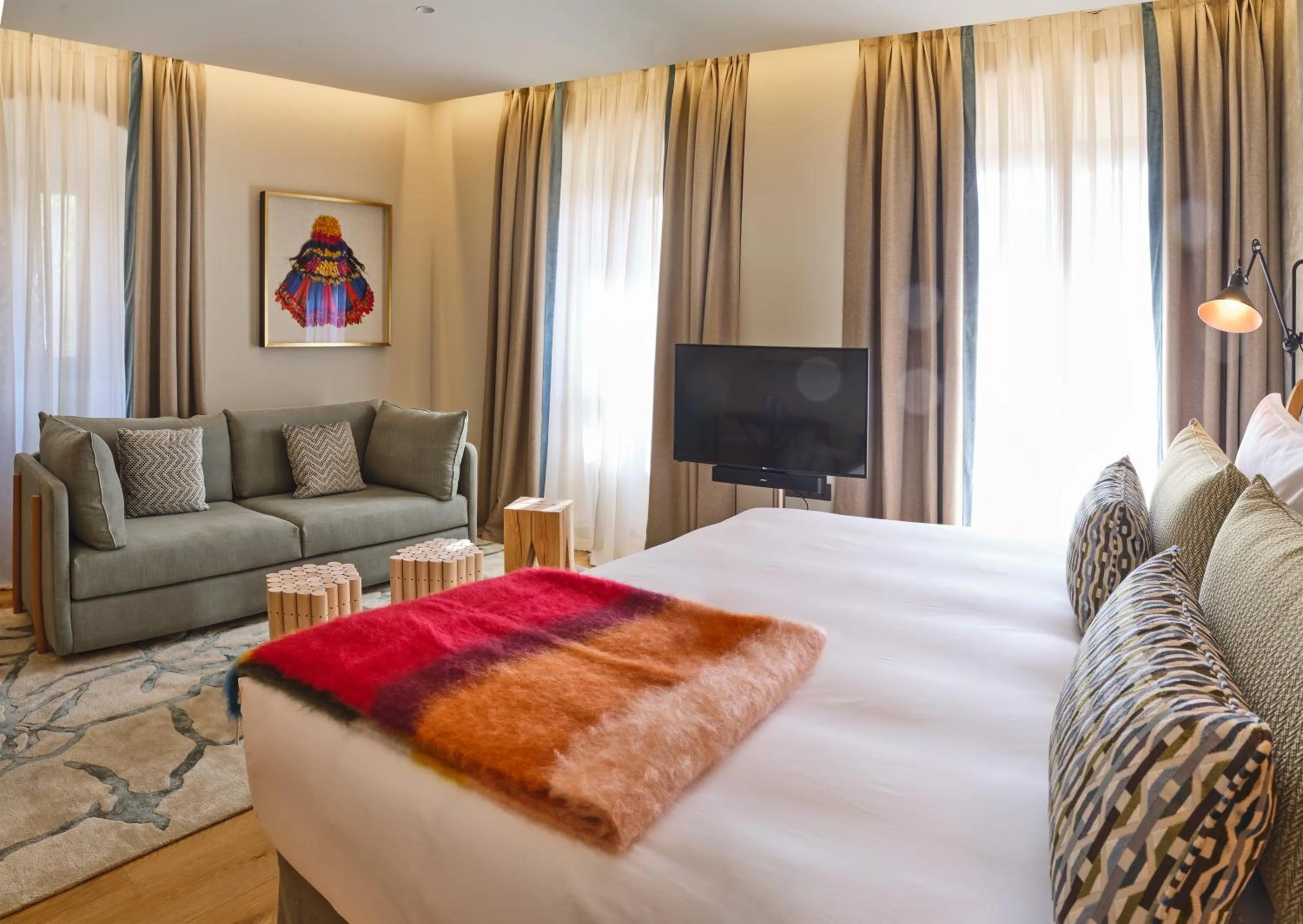 Bed in Palacio de Samaniego